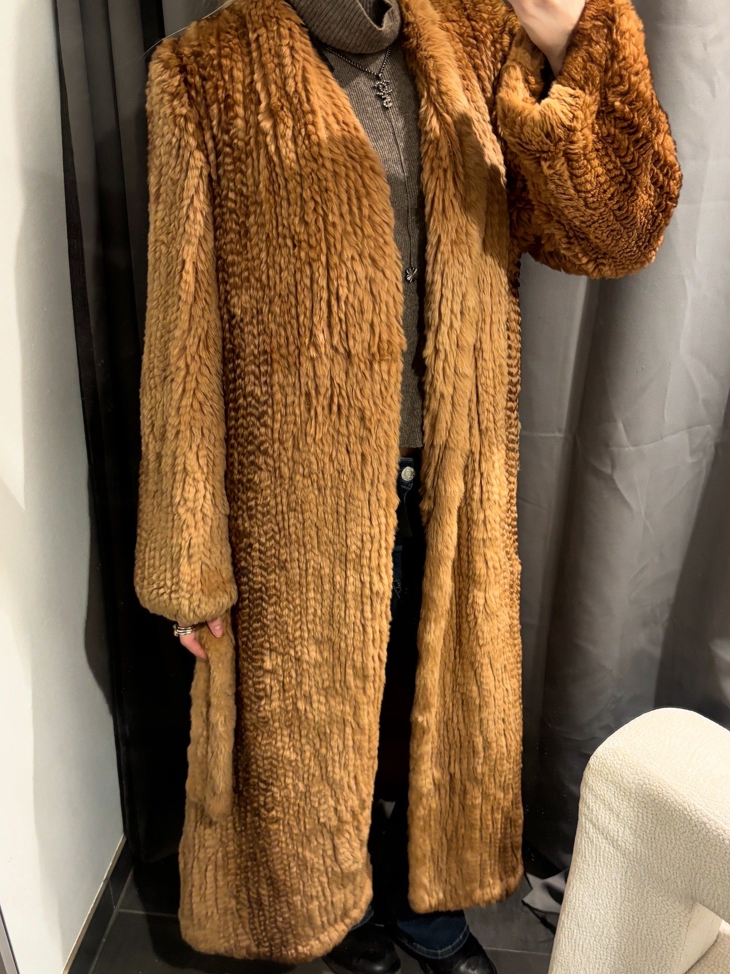 Alex Petersen Fur Coat - Rabbit - Size S-L
