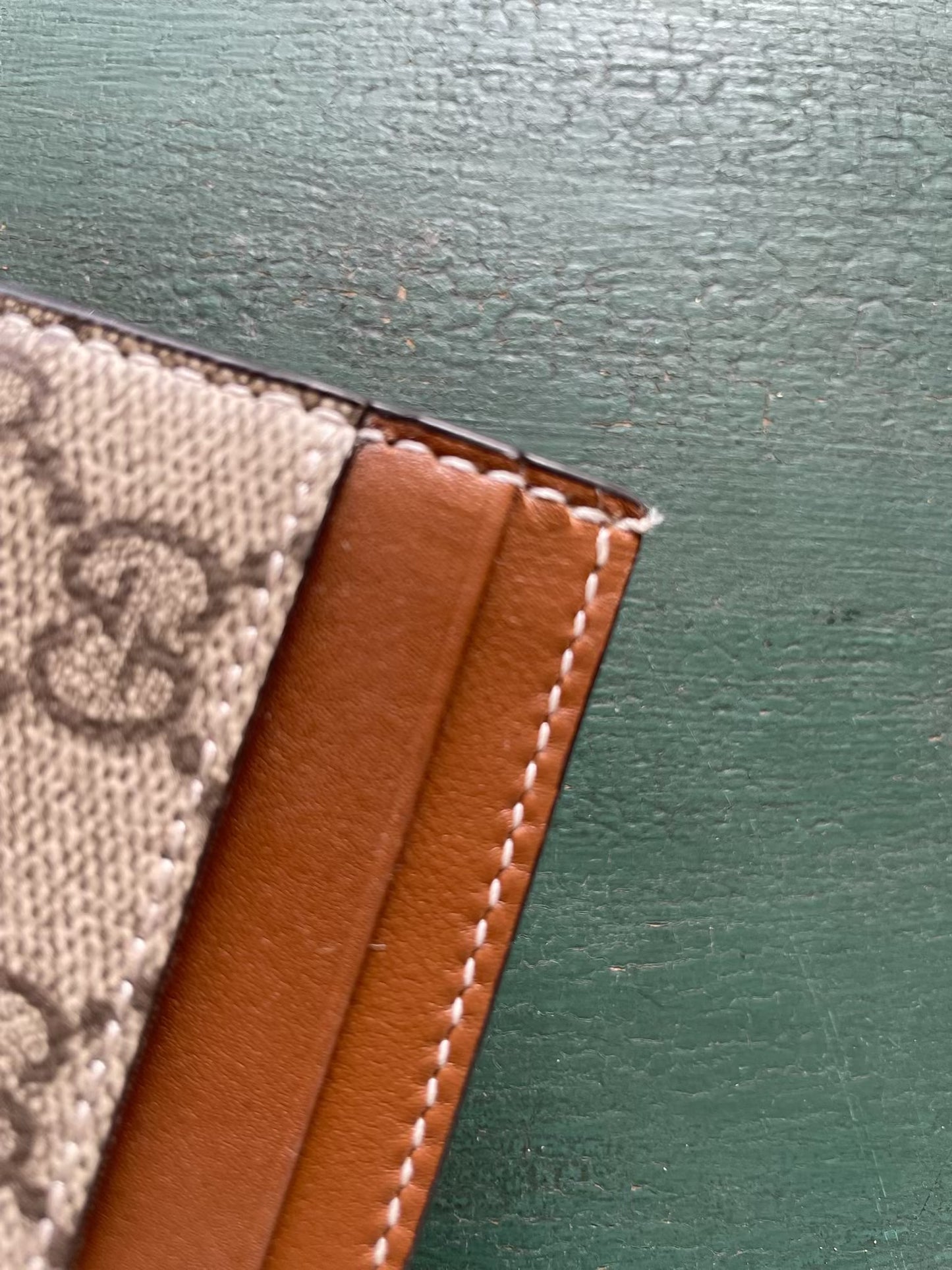 Gucci - Kortholder - Canvas og læder