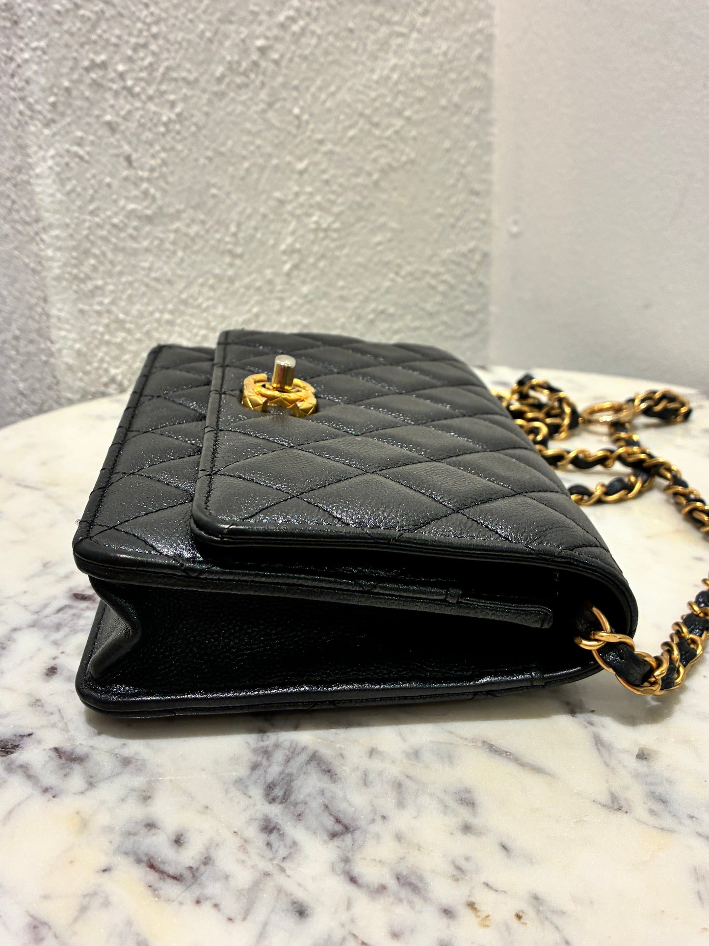 Chanel Wallet on Chain - Black Caviar & Gold Hardware - 23B 2023 - FULL SET!