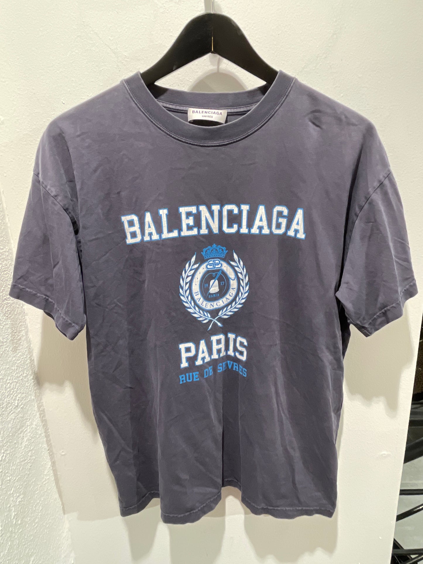 Balenciaga - Rue de Sèvres - Logo Tee - Medinas Wardrobe - S