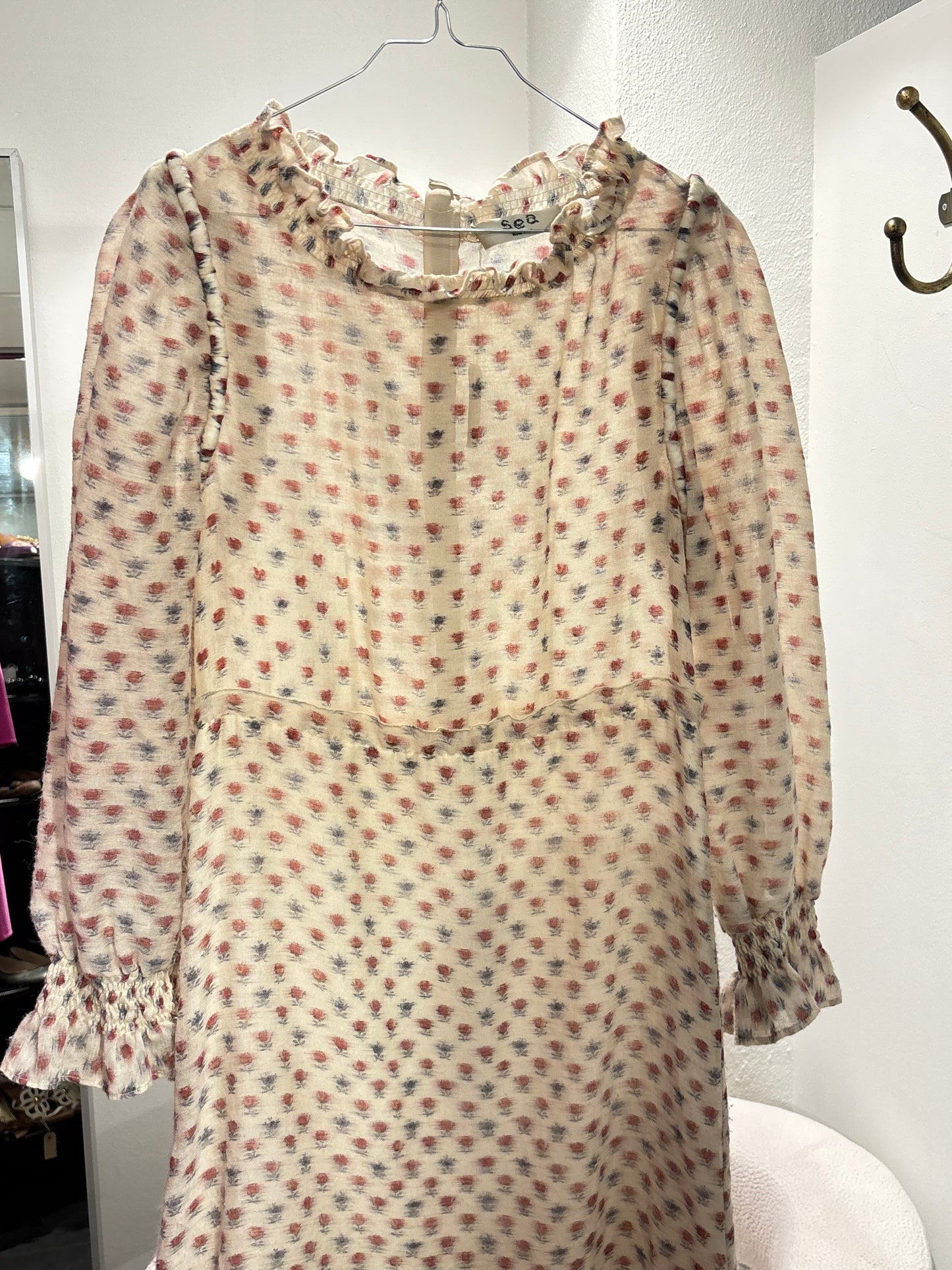 Sea New York Dress - Rose Motifs - EU 36