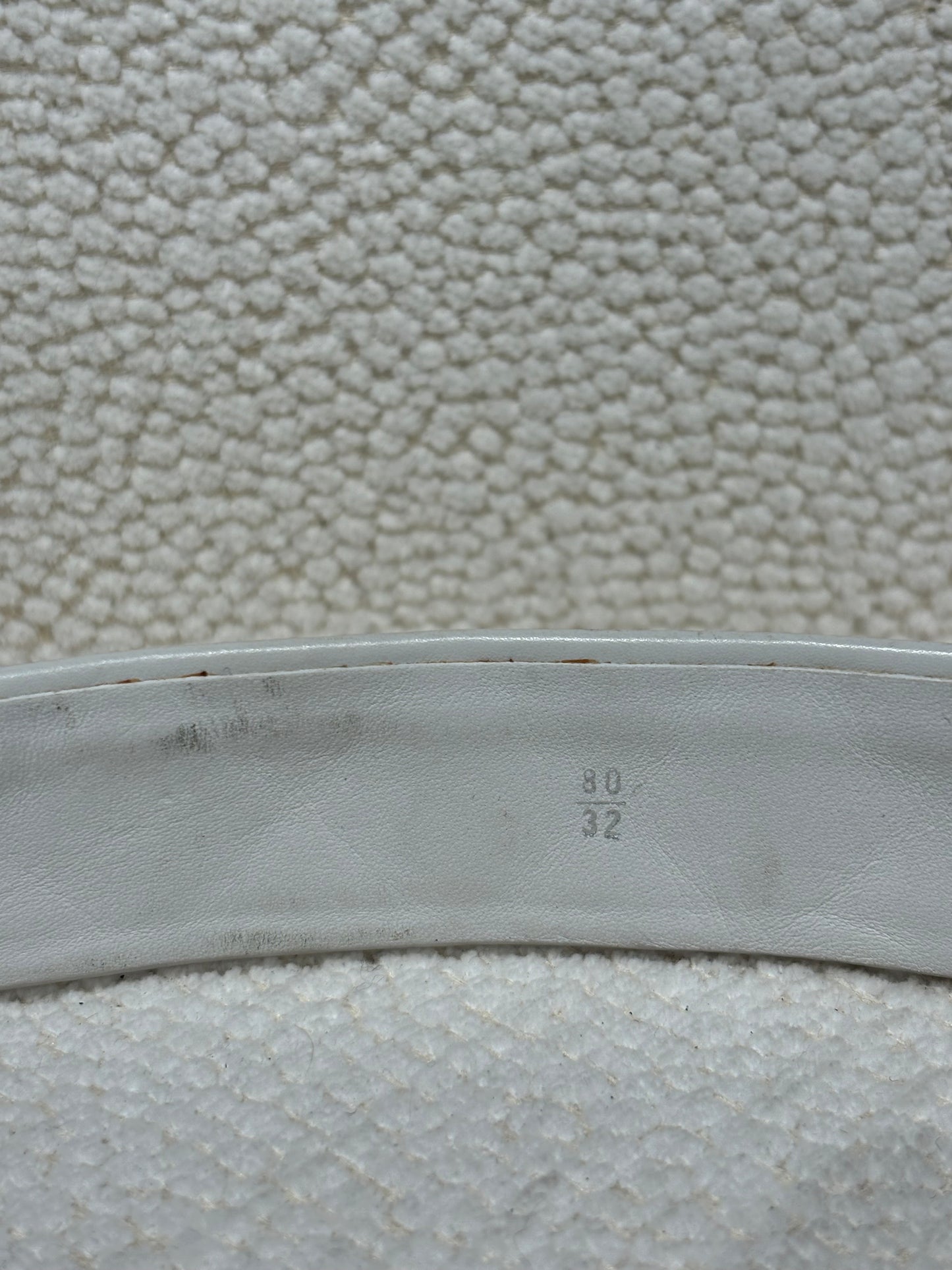 Chanel Belt – White Quilted Calfskin with Python CC Buckle - Cambon Collection