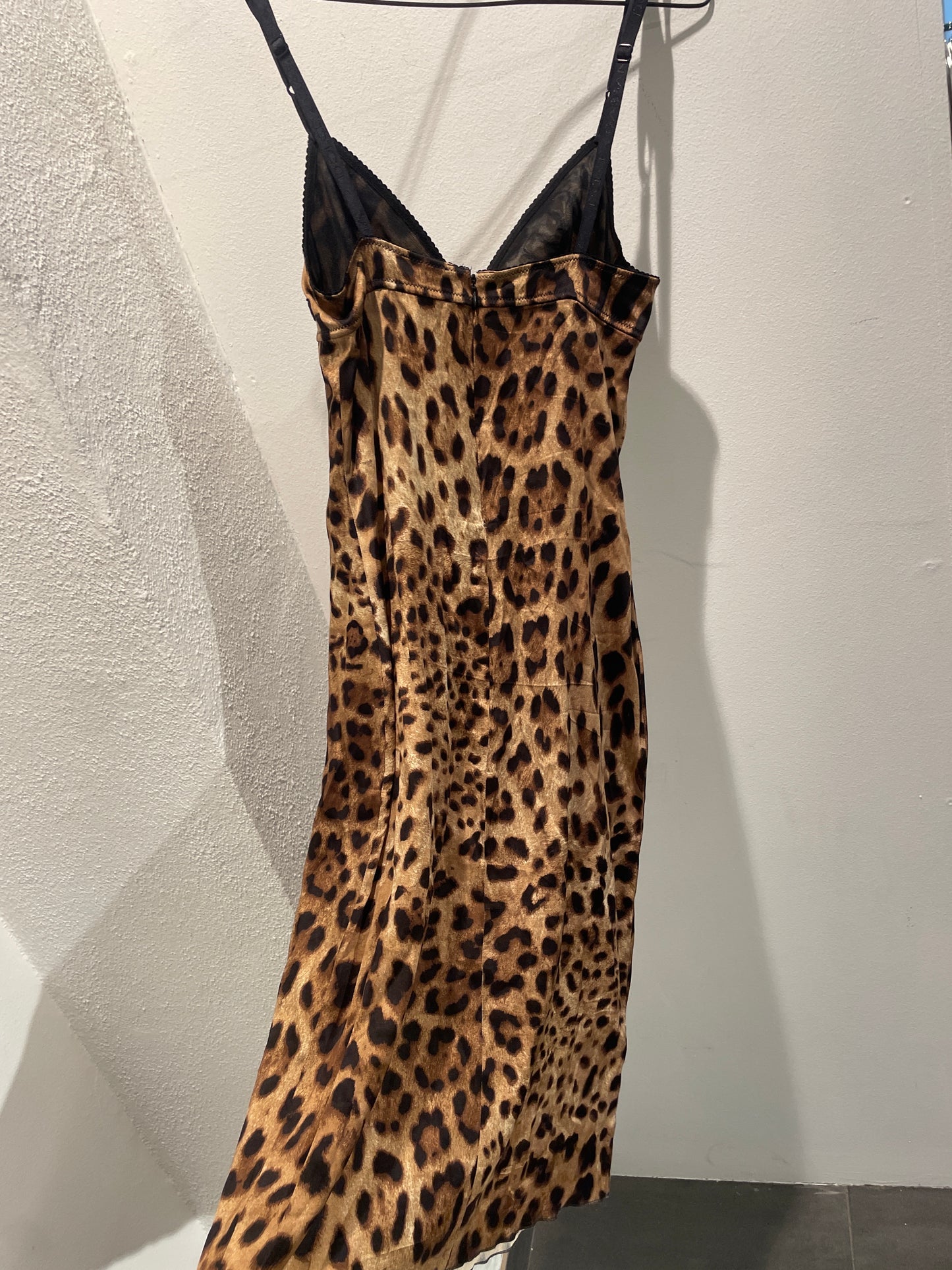 Dolce & Gabbana - Dress - leopard - XS/S - Medinas Wardrobe