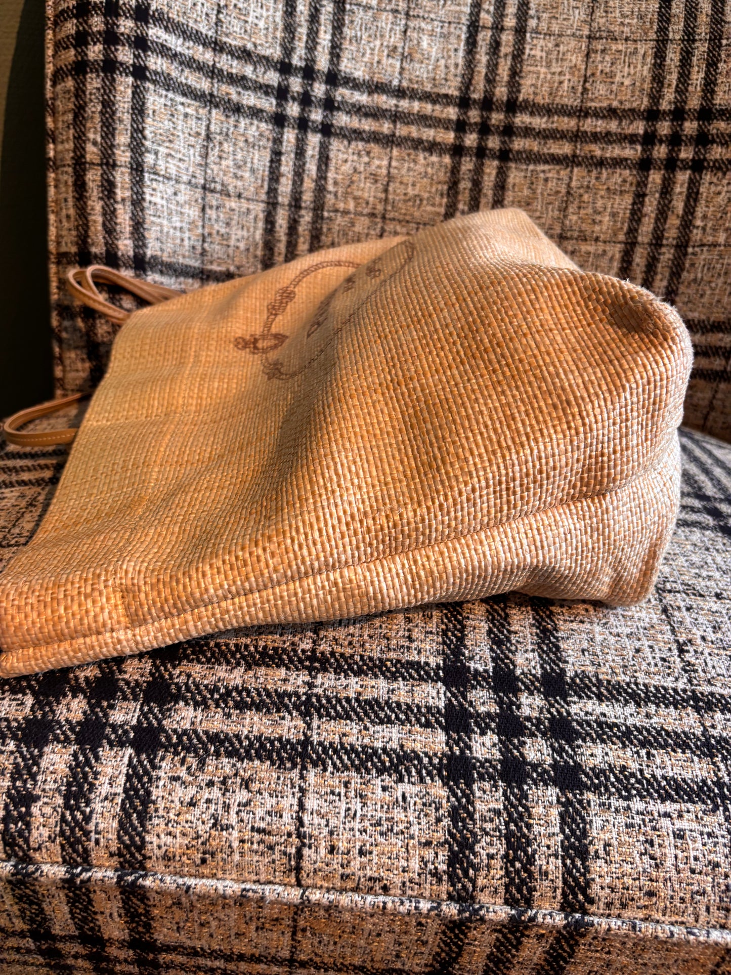 Prada Raffia Milano Net