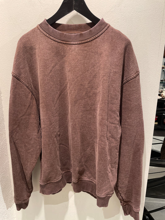 Bareen - Sweatshirt - Acid wash - Chicory coffee - Medinas Wardrobe - S/L