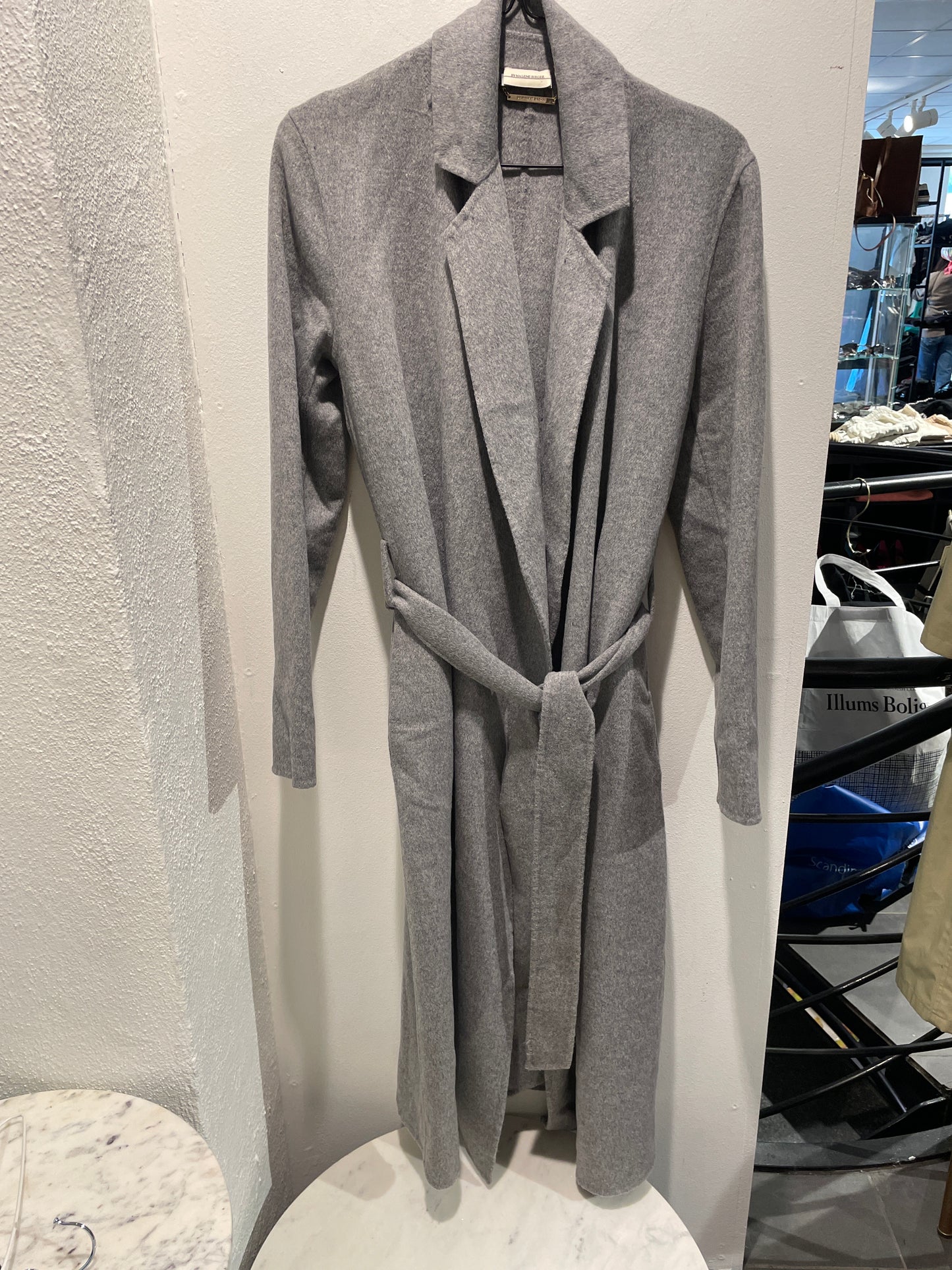 Malene Birger - long grey wool coat - EU36 - Medinas Wardrobe