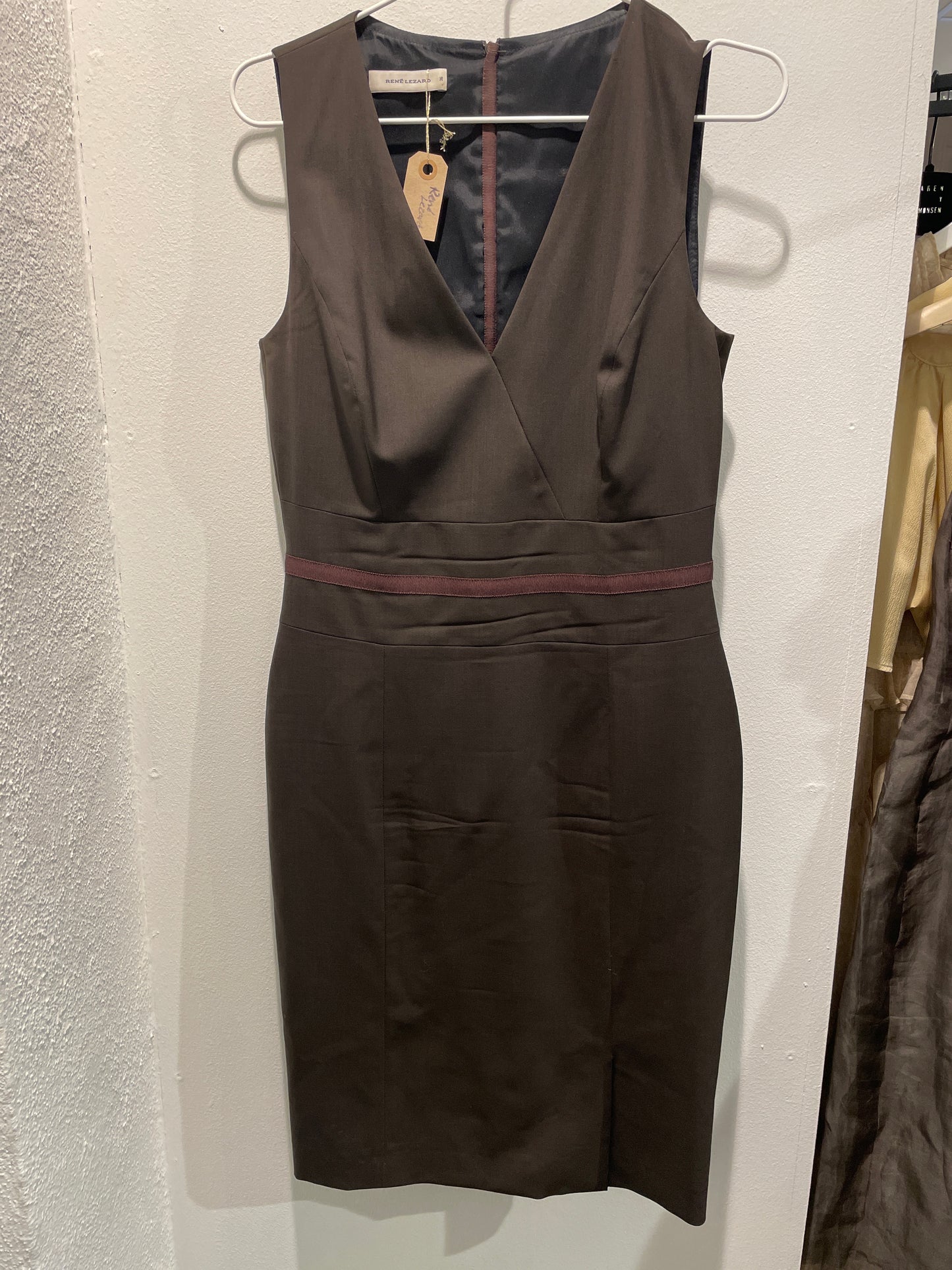 Rene Lezard Dress - Brown - EU36