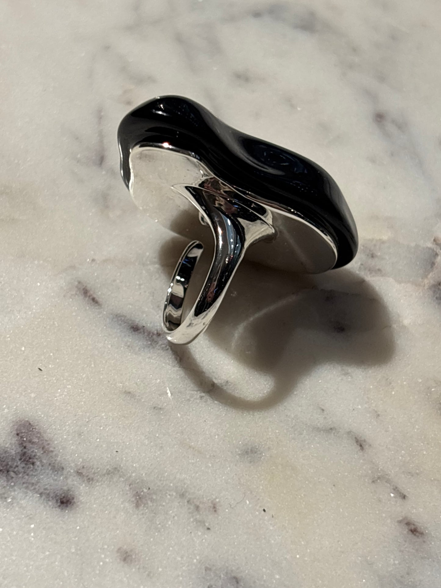 Pilgrim - Ring - Black - Drops - Medinas Wardrobe