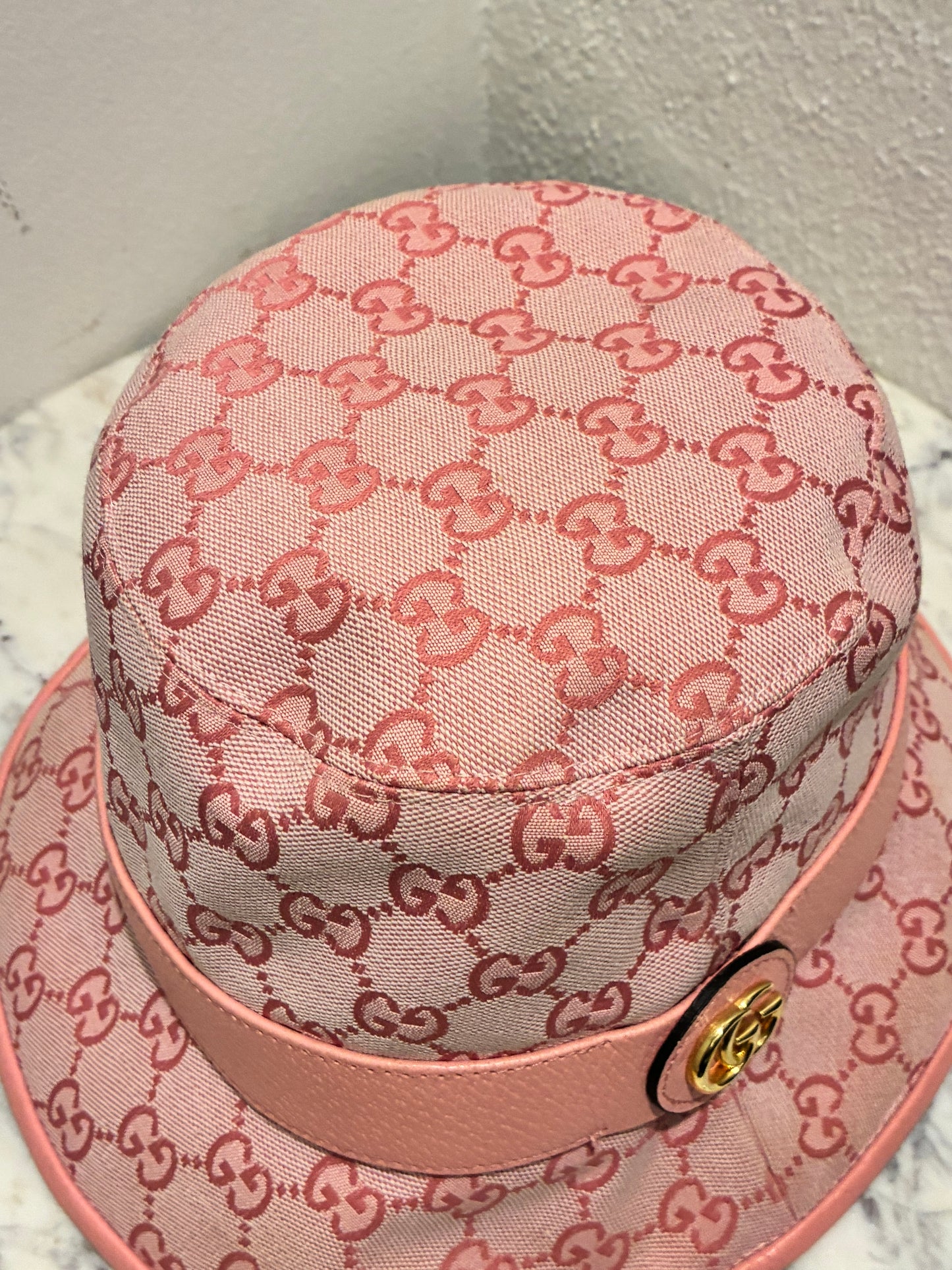 Gucci Bucket Hat - Pink - L