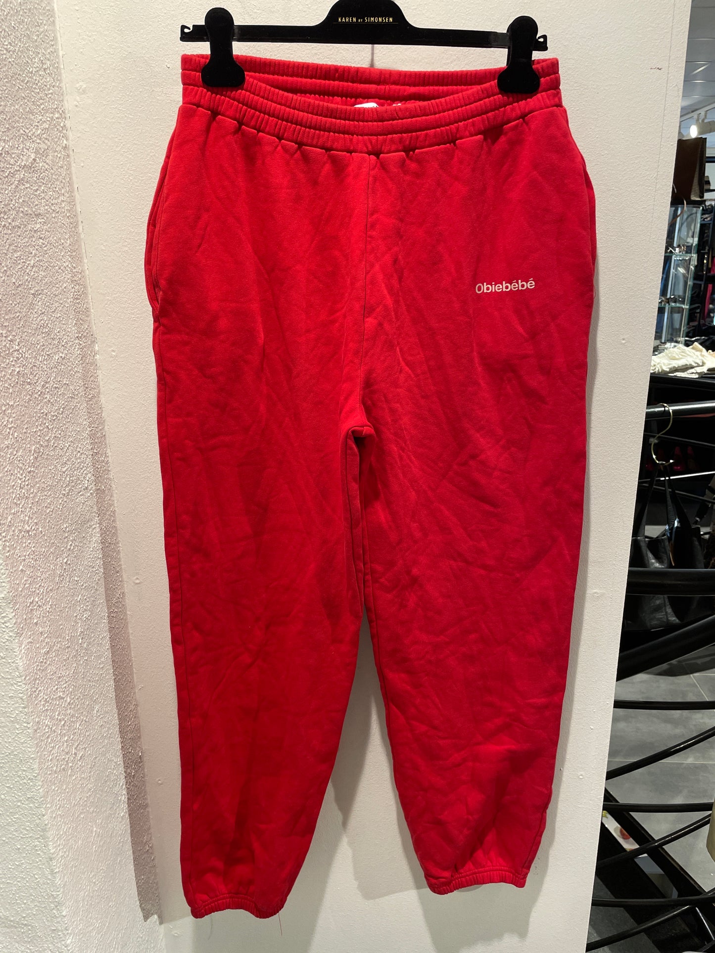 Obiebebe - "Mini & Me" - Sweatpants - red - M - Medinas Wardrobe