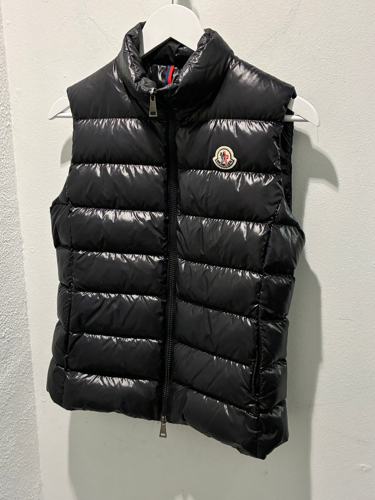 Moncler Jacket - Black with Logo - Size XS