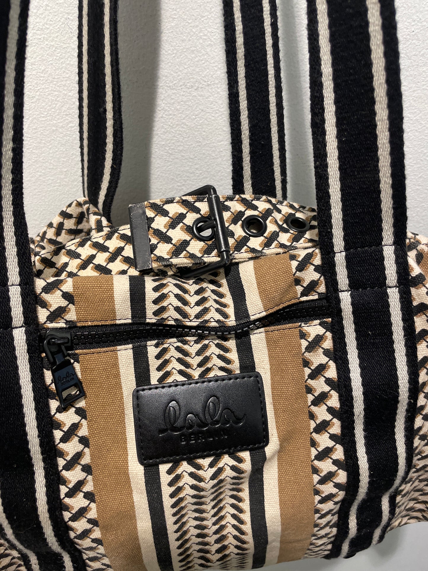 Lala Berlin Big Bag Muriel – Heritage Stripe