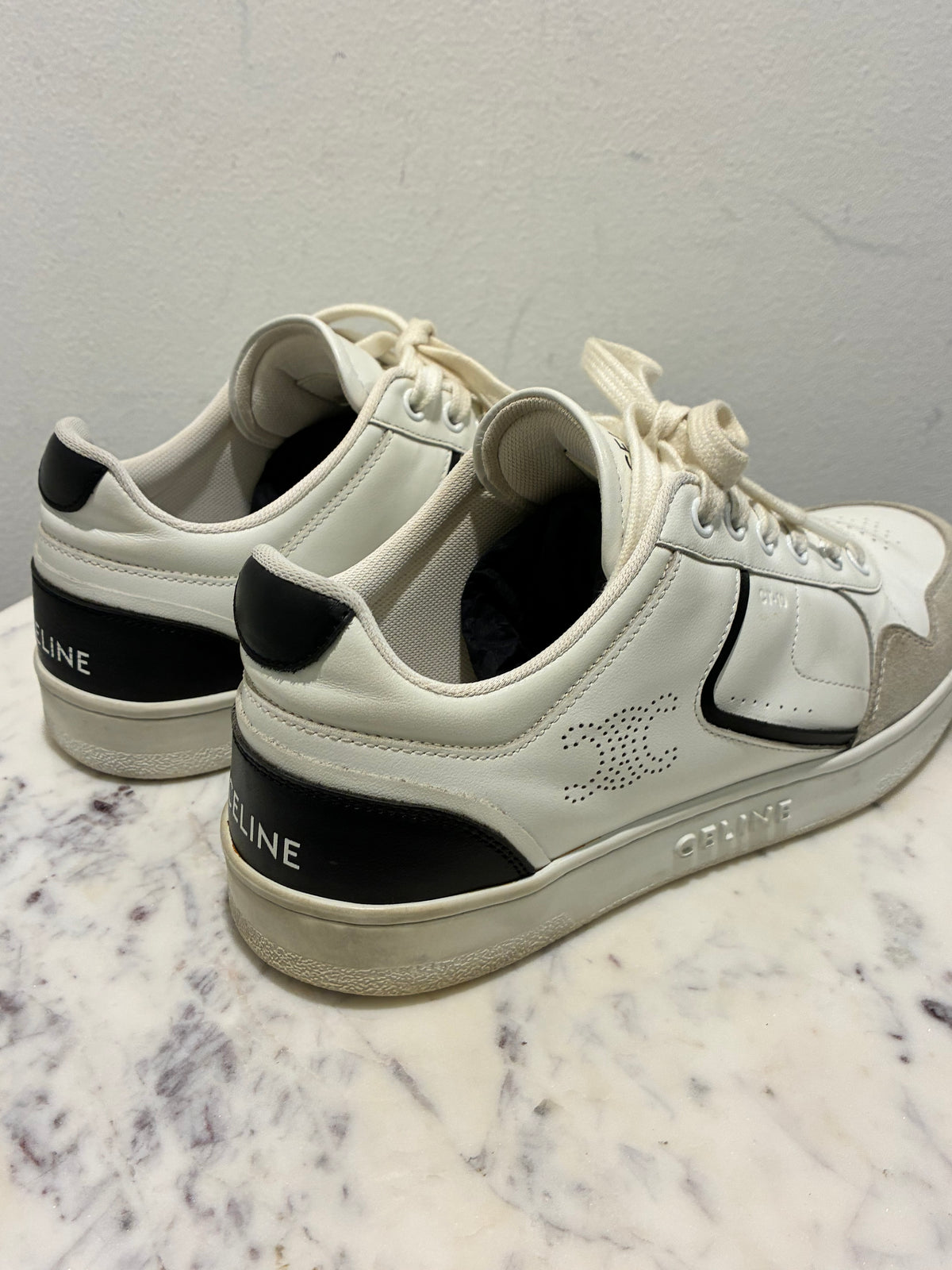 Celine Sneakers  – Classic with Logo - Size 39
