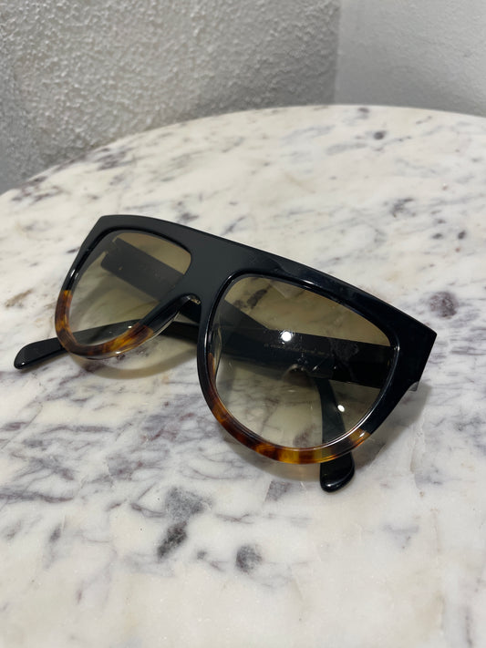 Celine Shadow Sunglasses – One Size / Black Tortoise