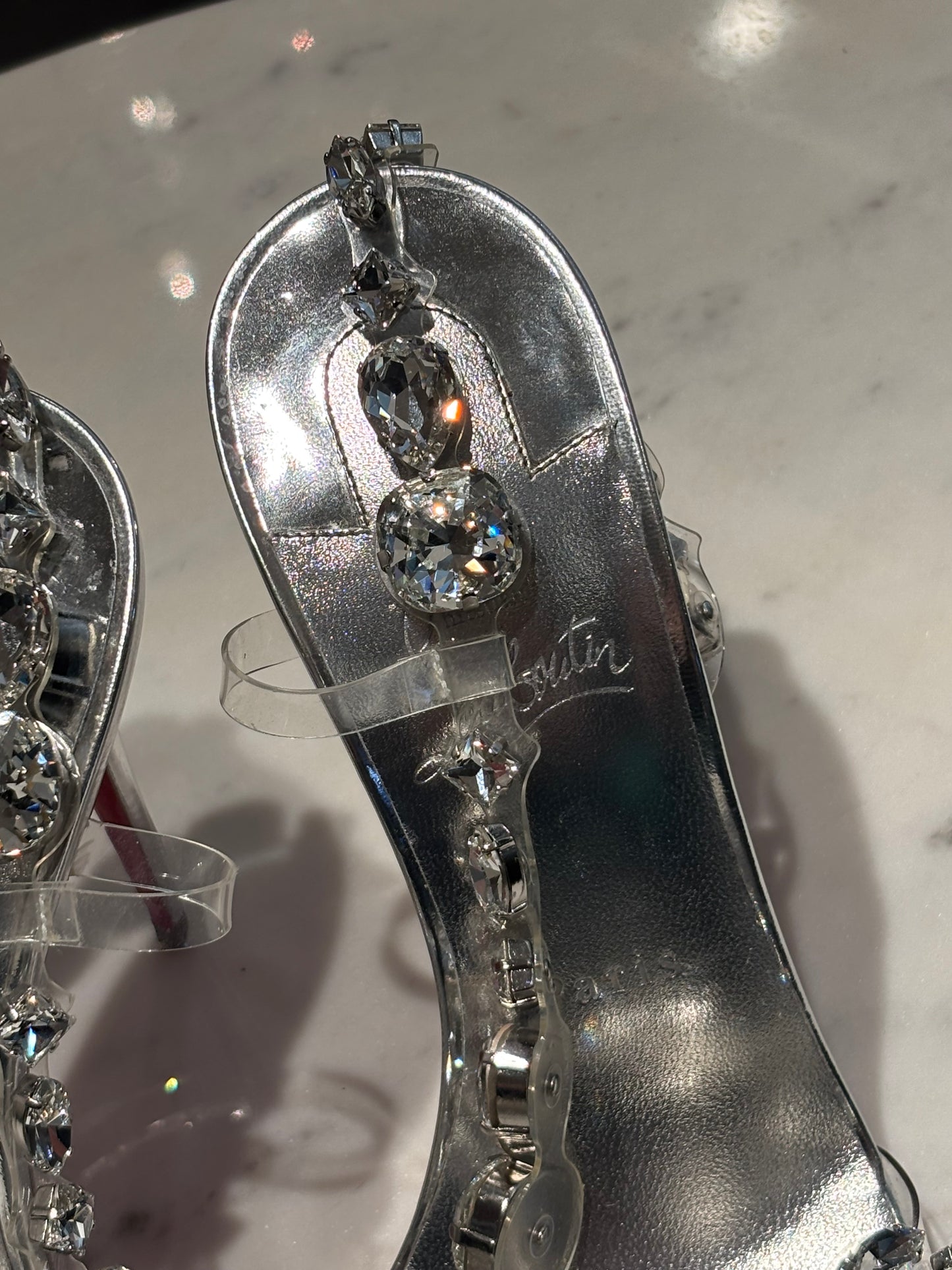Christian Louboutin - Rosalie Jewel heels - 39,5 - Medinas Wardrobe