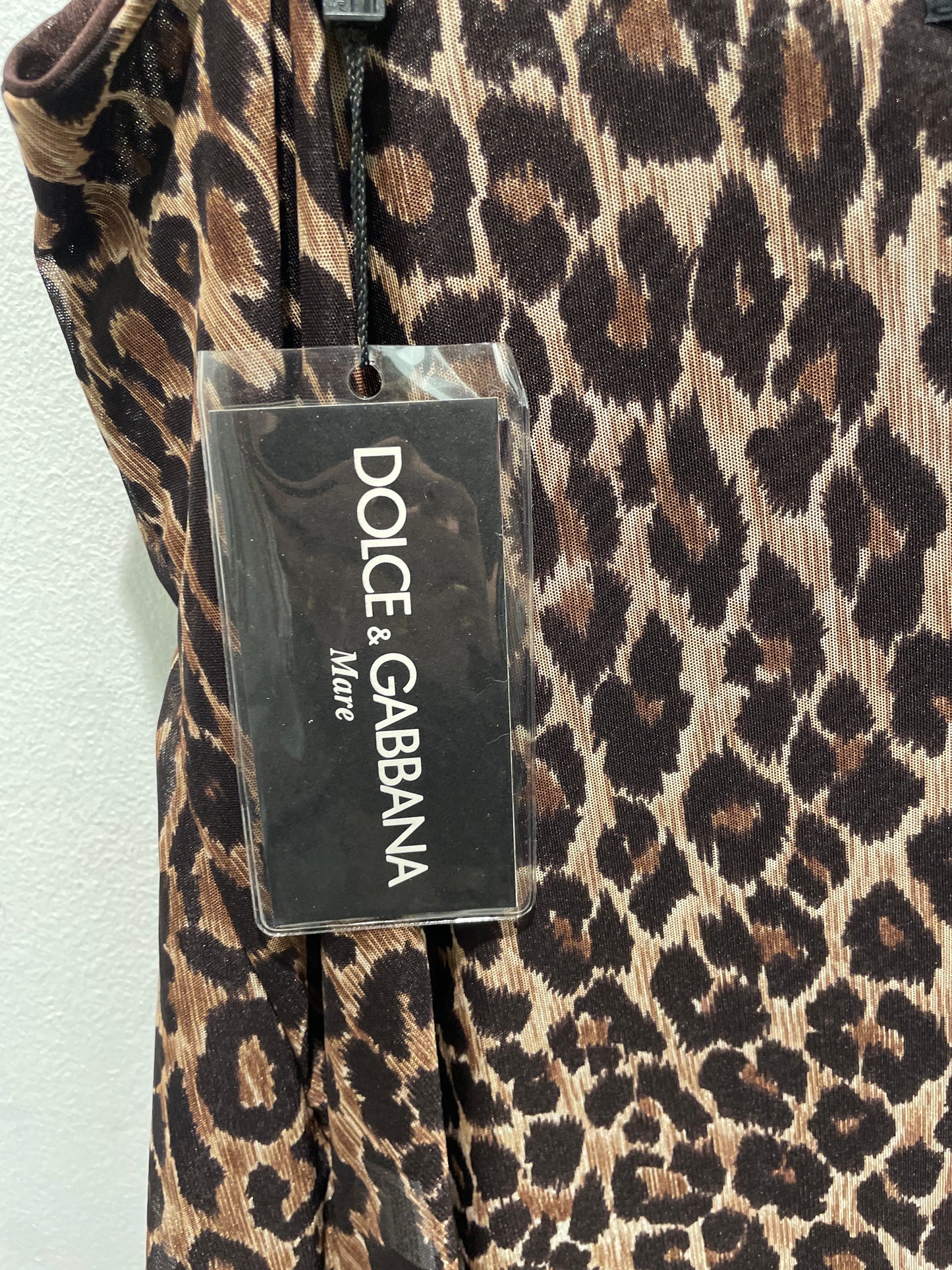 Dolce & Gabbana Leopard Mini Dress – Size IT46
