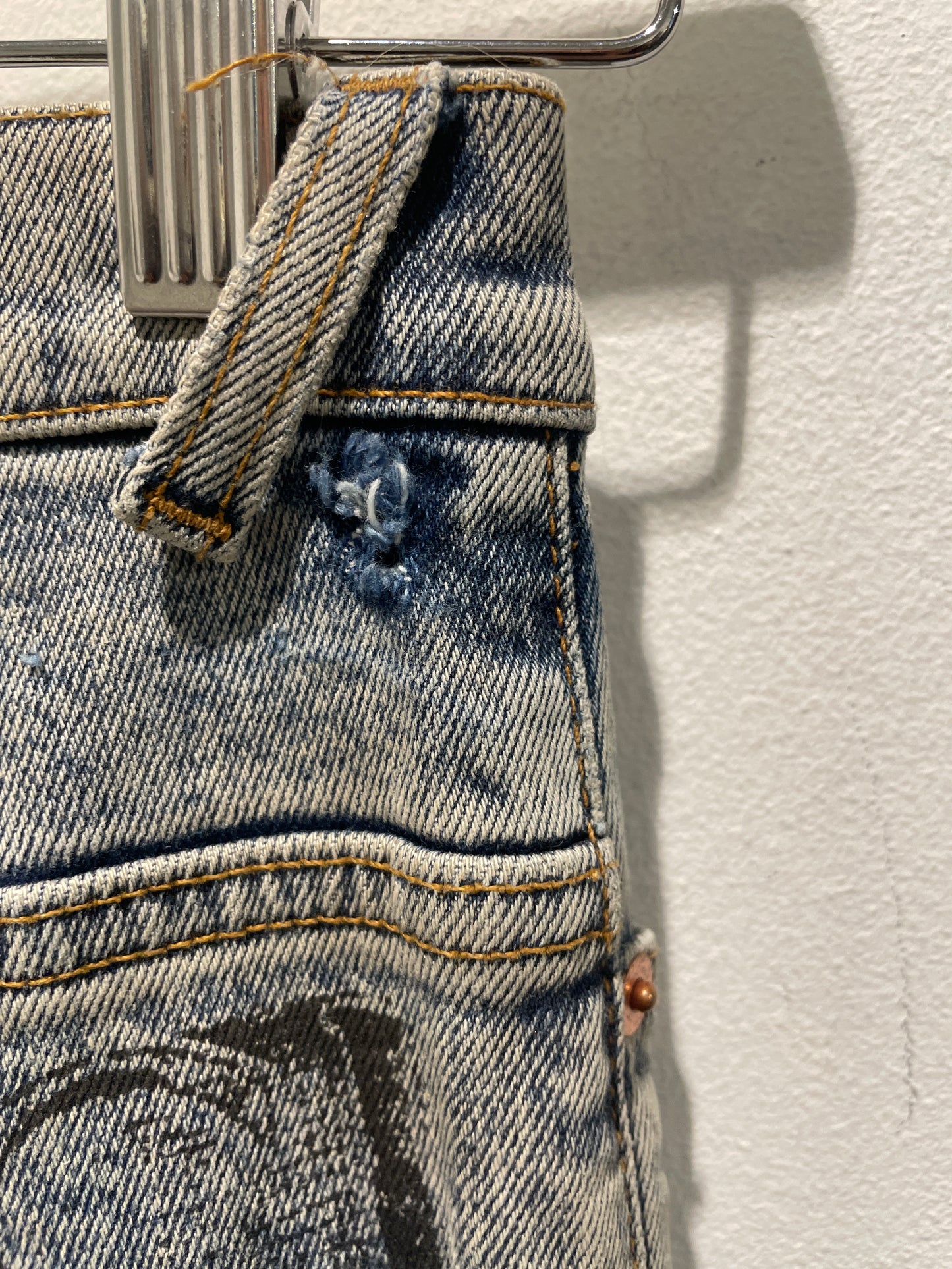 Gucci - Denim Logo pants - skinny - W25 - Medinas Wardrobe