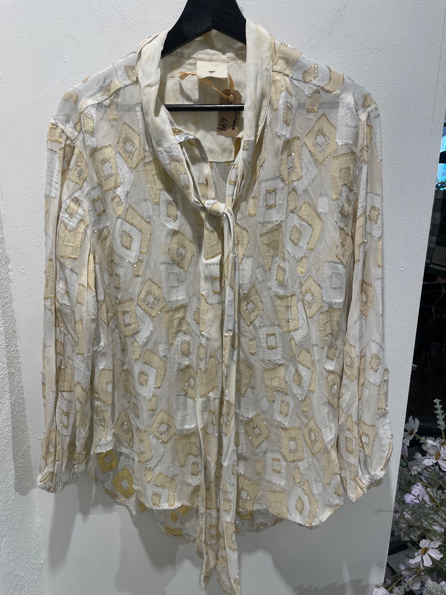 Heartmade - shirt ecru/gold - XS-M