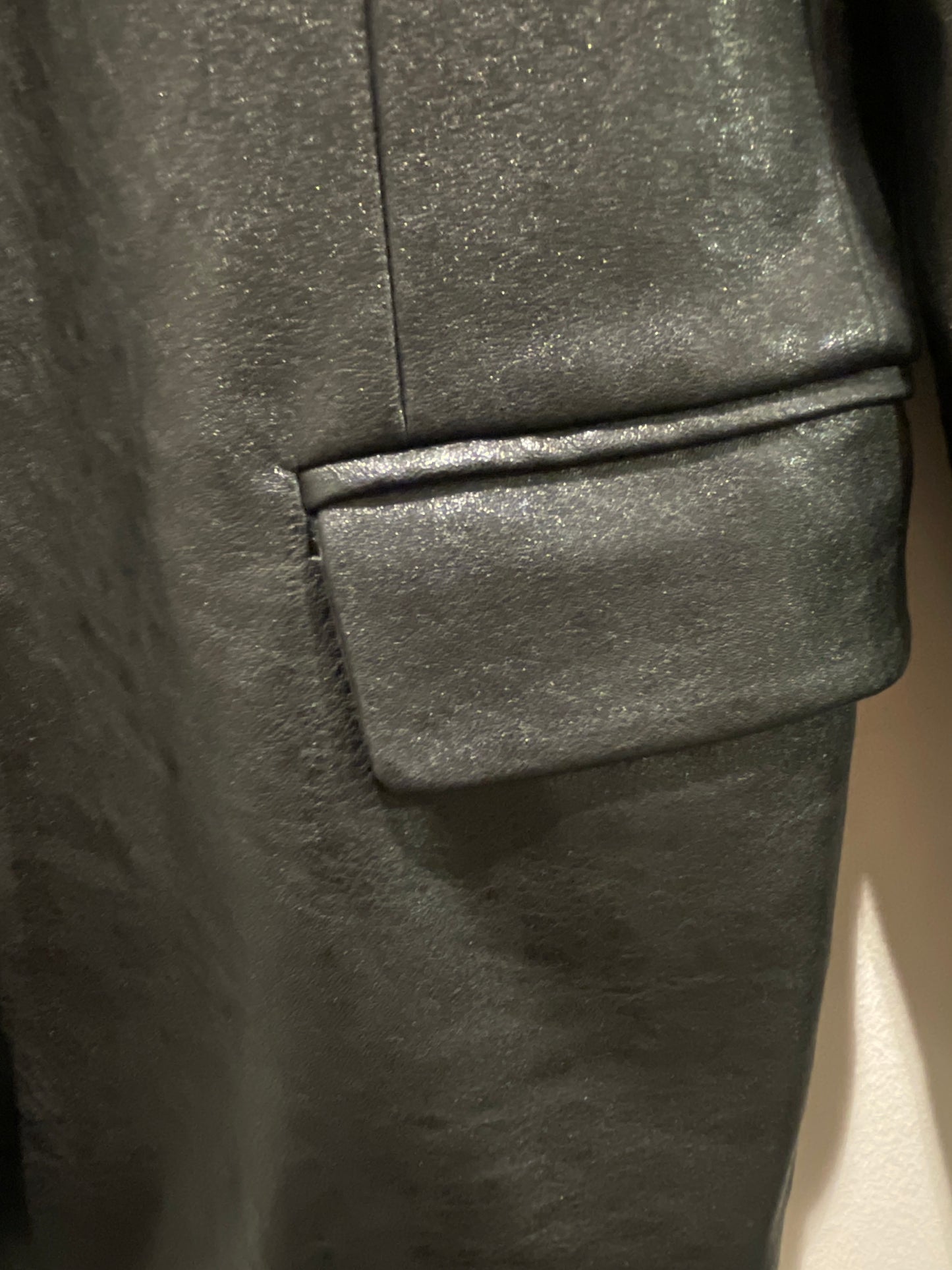 Designers Remix - Leather Blazer - Medinas Wardrobe - EU36