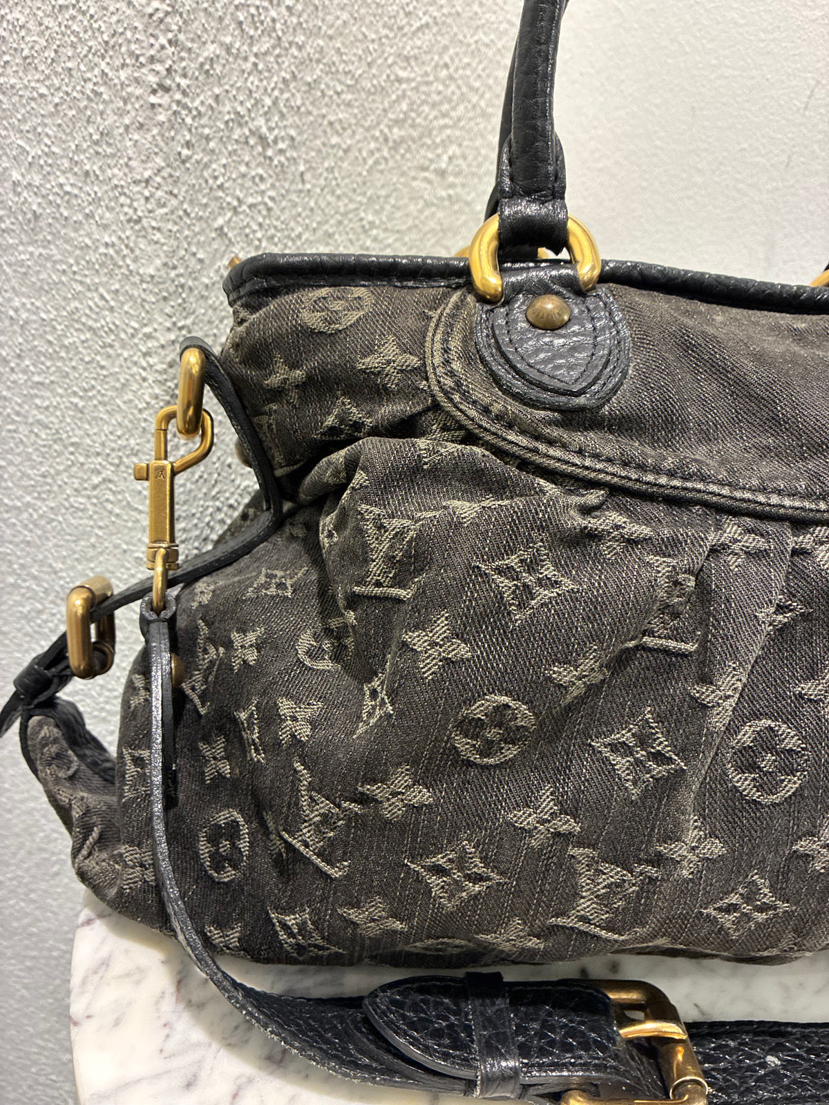 Louis Vuitton - Vintage Denim Neo Cabby Bag