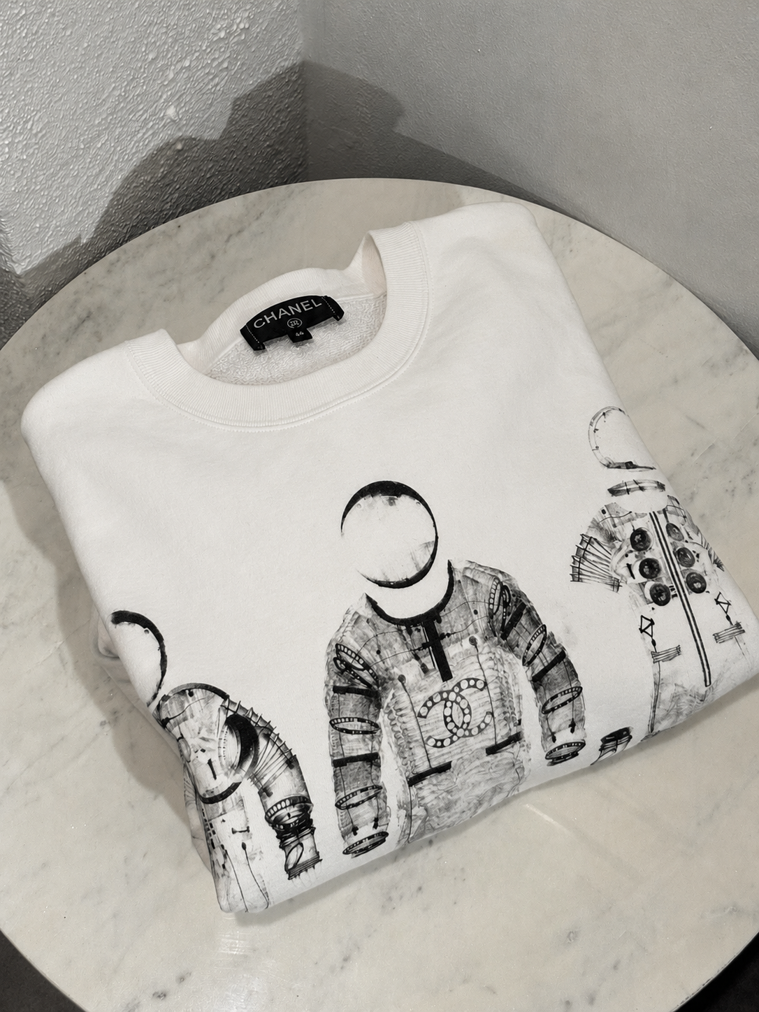 Chanel - Astronaut Sweatshirt - Medinas Wardrobe - EU44 (S-L)