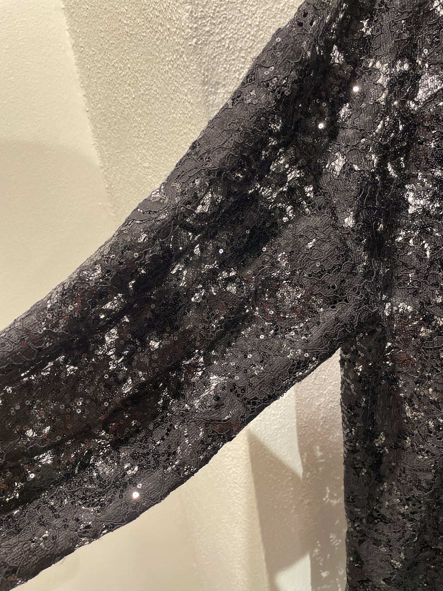 Stella Nova - Lace dress / rope w. sequins - Black - Medinas Wardrobe