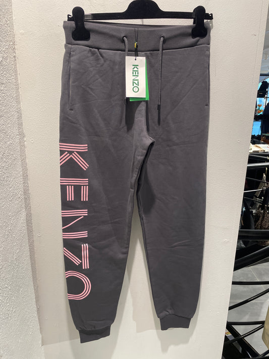 Kenzo Paris – Brand New with Tags Joggers / Trackpants in Charcoal Grey/Pink -