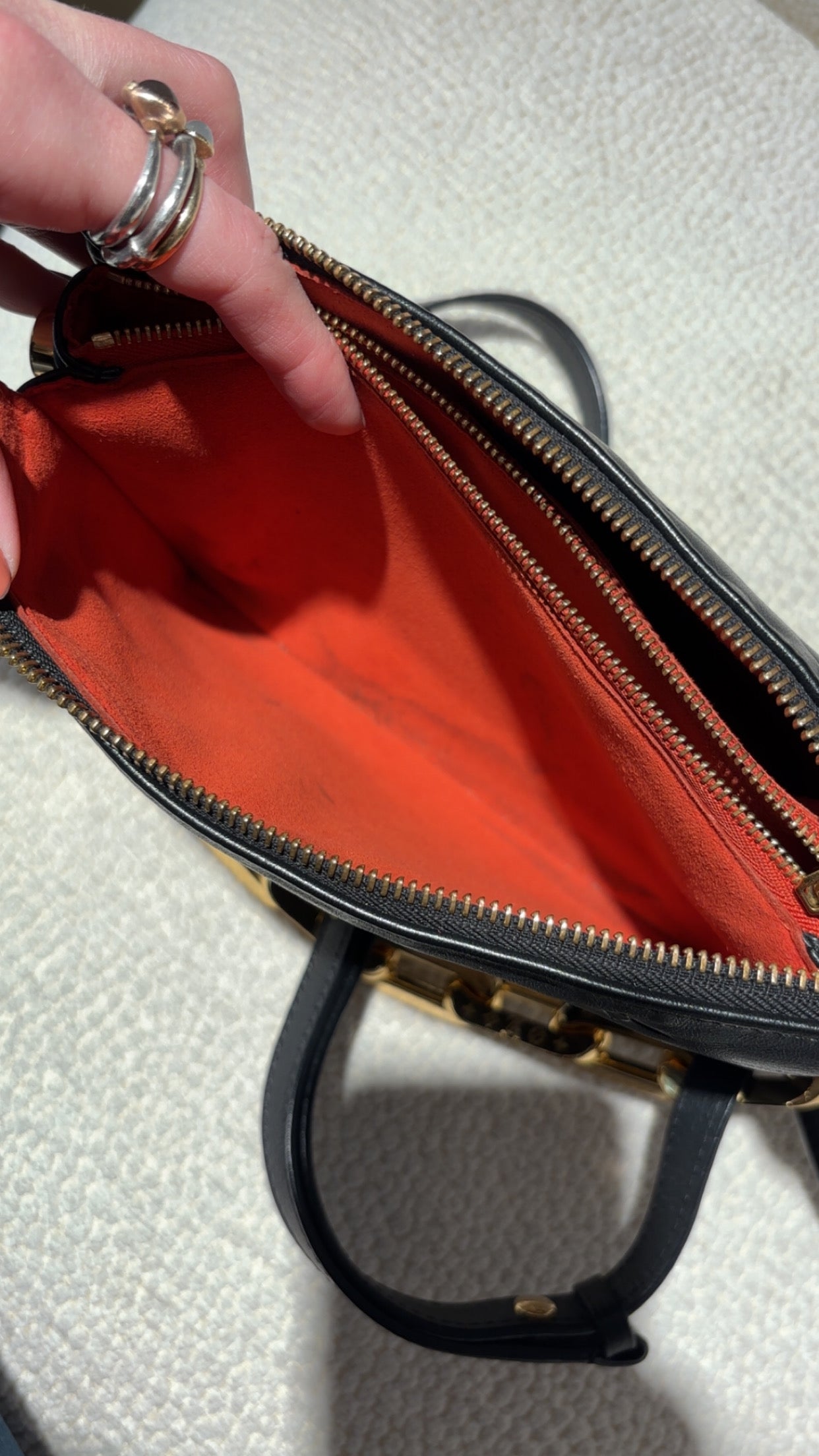 Louis Vuitton Coussin BB Bag - Black Leather & Gold Hardware
