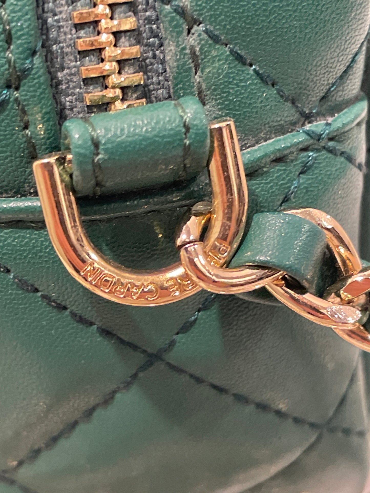 Pierre Cardin Quilted Leather Crossbody Bag