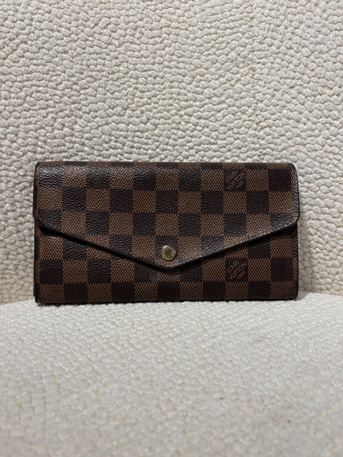 Louis Vuitton Wallet – Damier Ebene Canvas in Brown