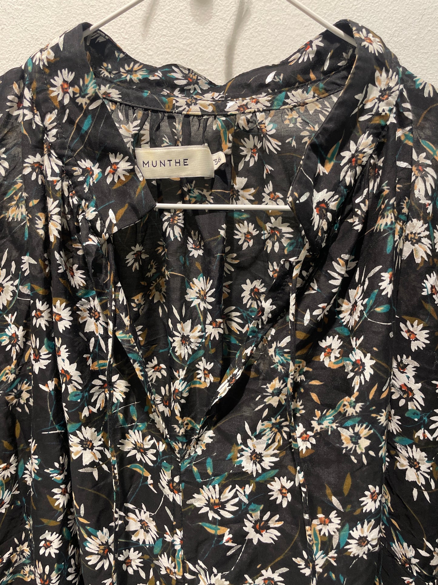 Munthe - Flowered Dress - oversized - EU 36 - Medinas Wardrobe