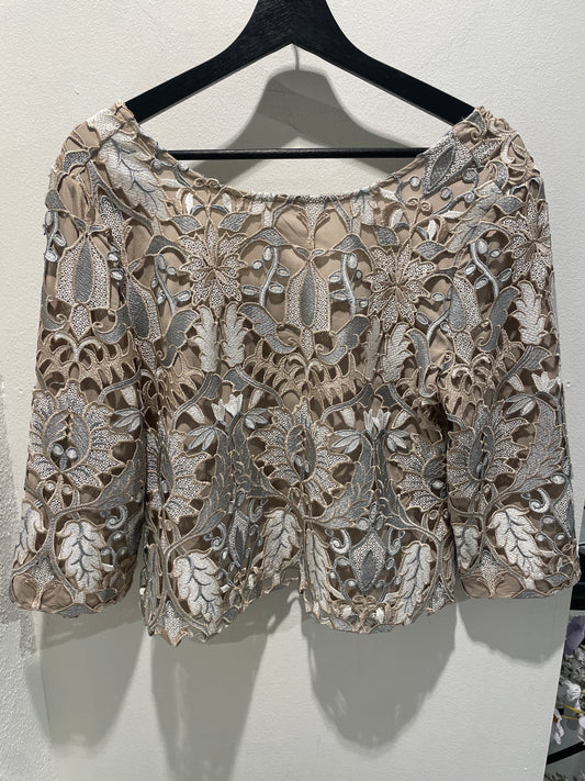 Bruuns Bazaar top - Beige/sand/rosegold - EU36