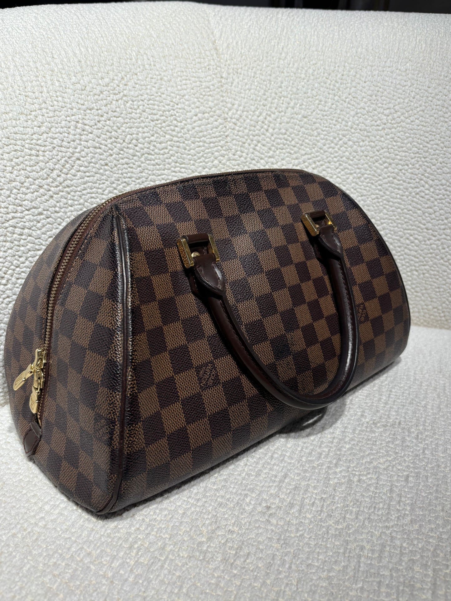 Louis Vuitton Ribera – Damier Ebene Logo Canvas