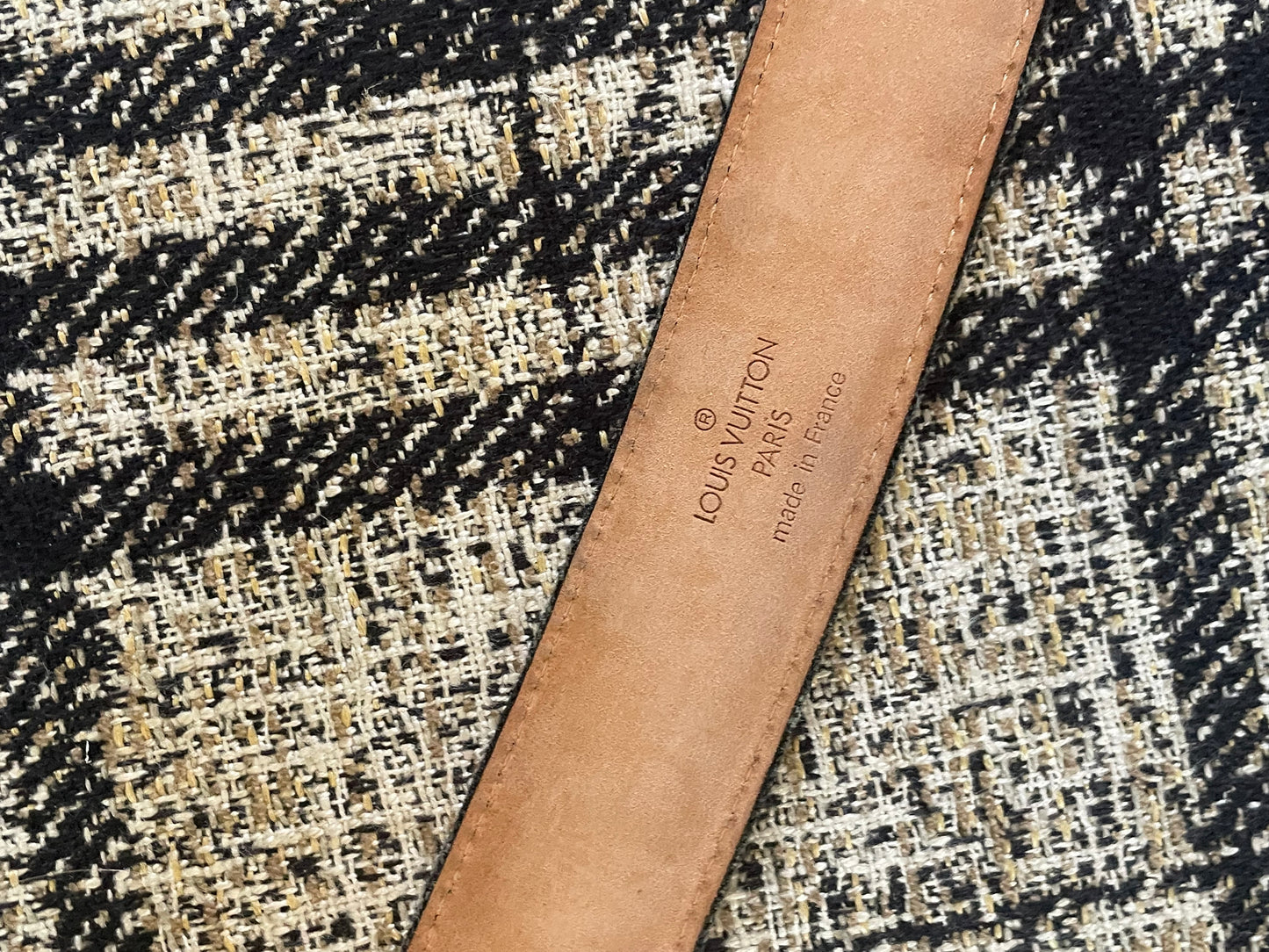 Louis Vuitton - Denim bælte - 90