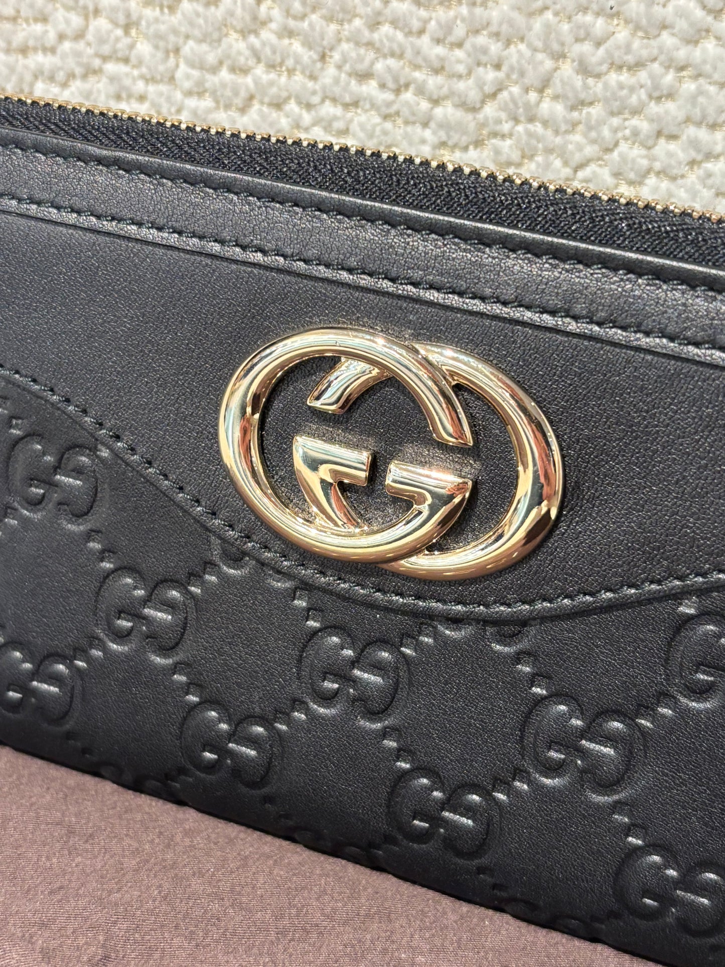 Gucci Wallet – Black Monogram Leather