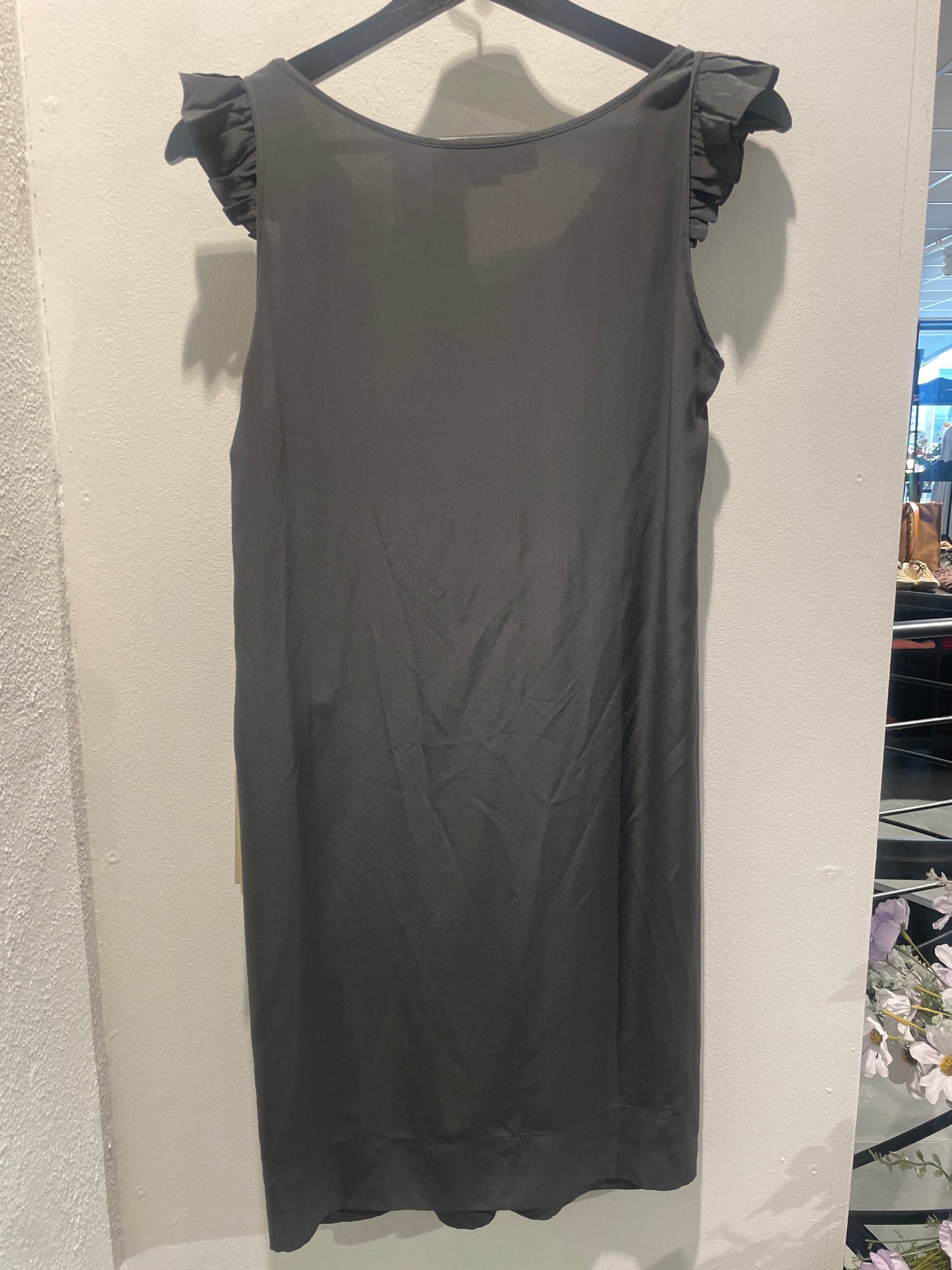 Stella McCartney - grey silk dress - EU36