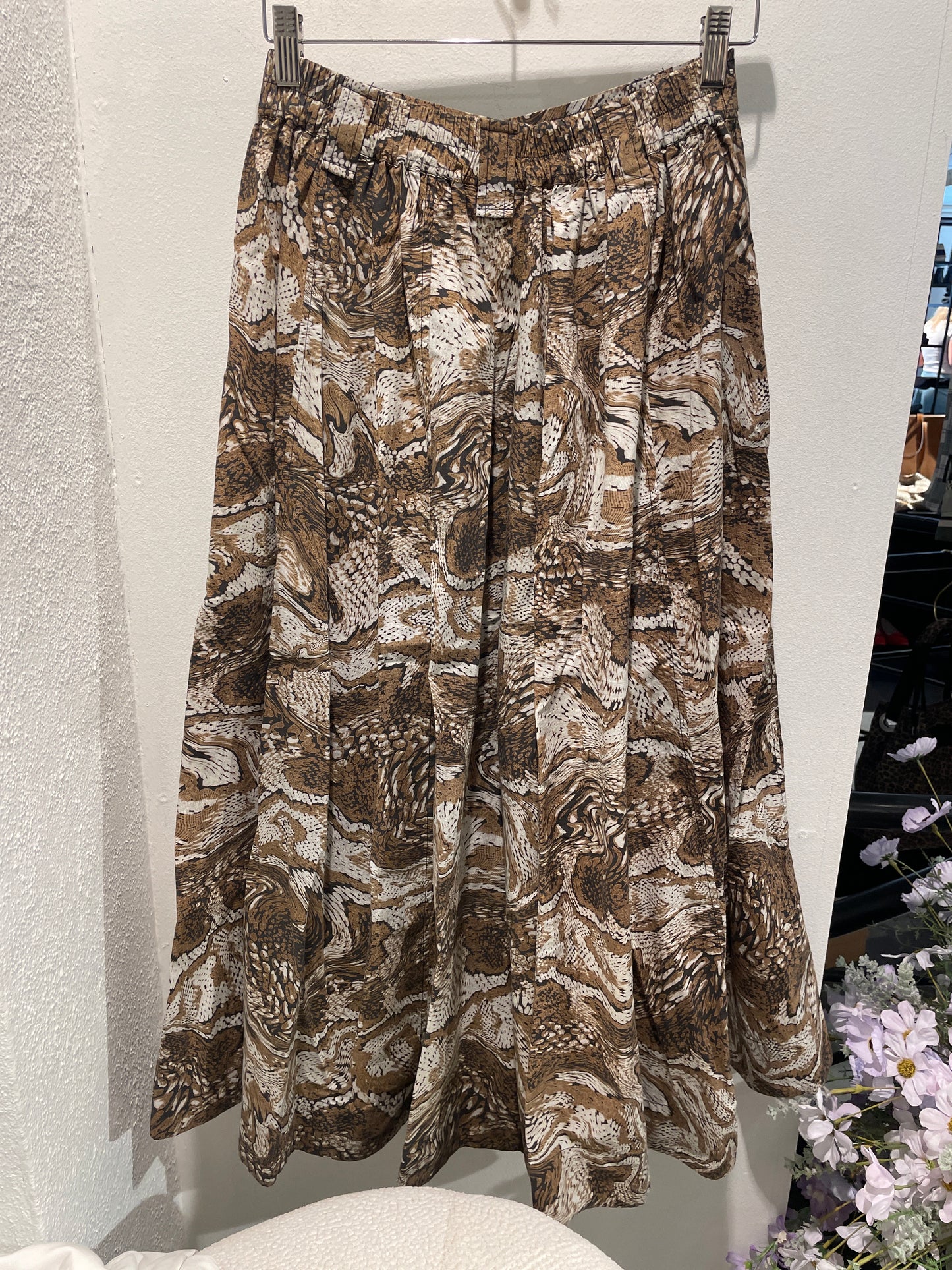 Ganni - botton-through skirt  S/M