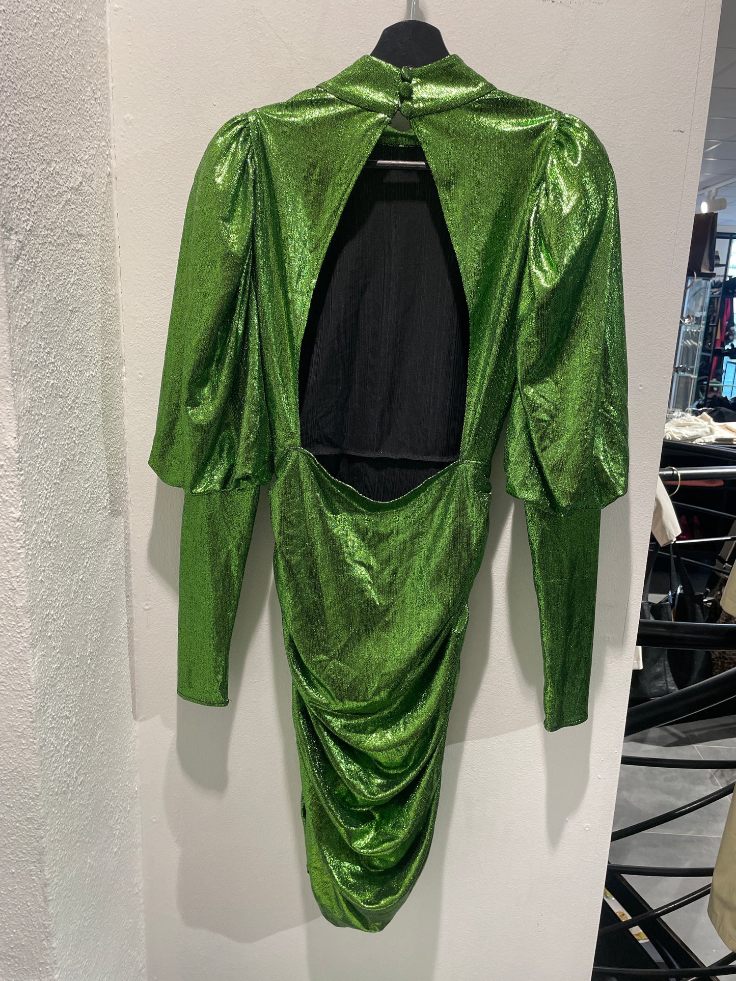 Notes du Nord - Dress - Green metallic - 36 - Medinas Wardrobe