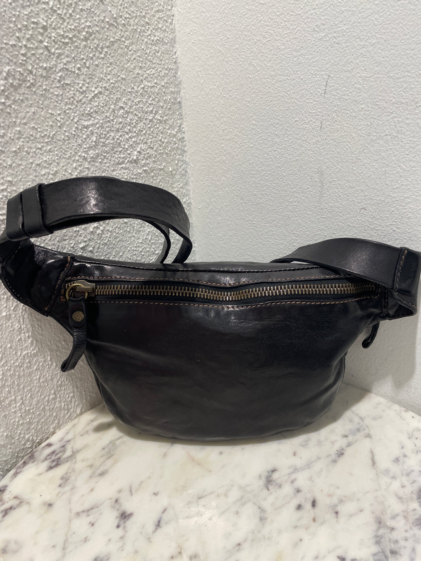 Campomaggi Leather Belt Bag – One Size / Dark Brown