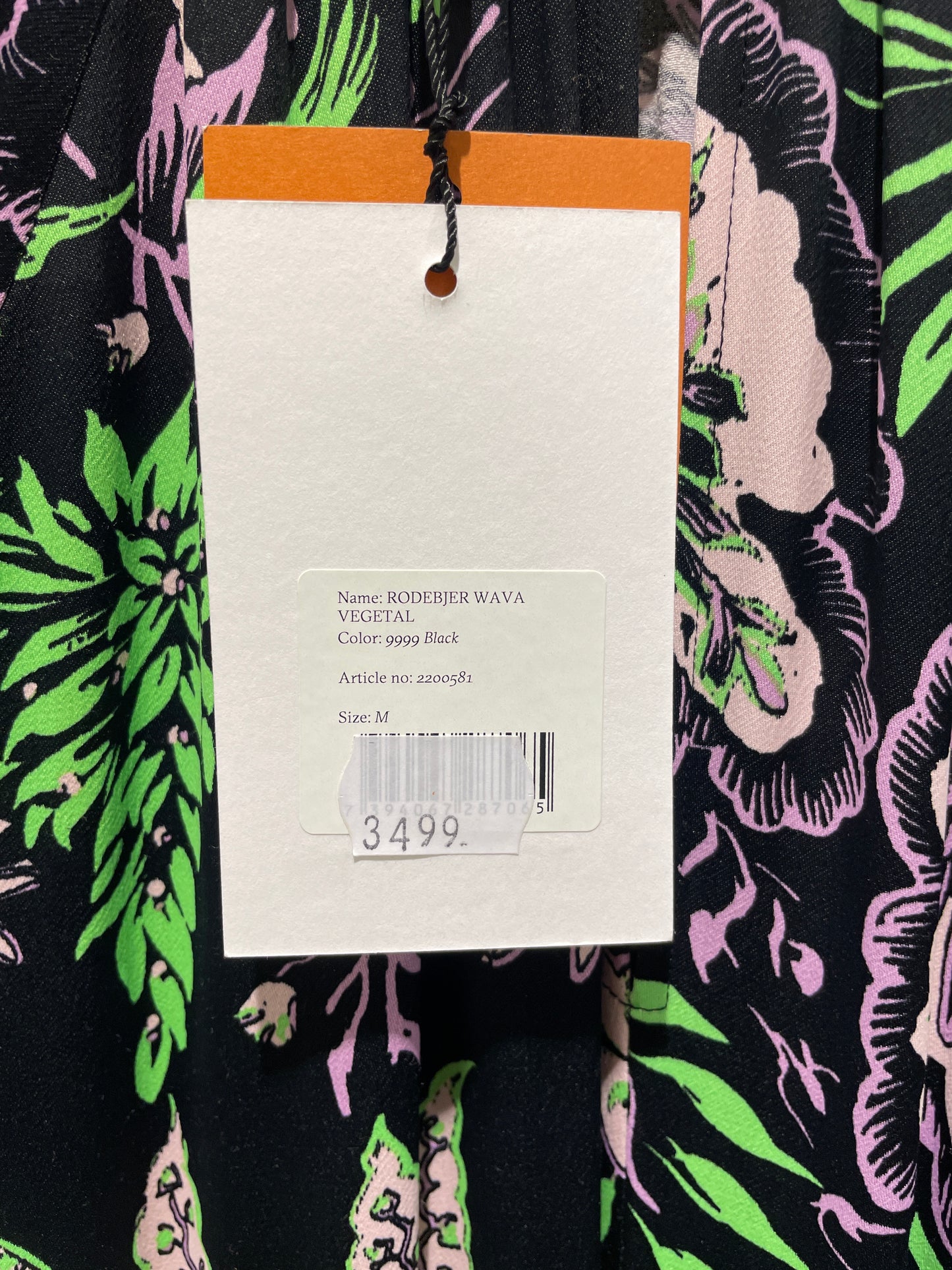 Rodebjer dress – Black Floral - Size M