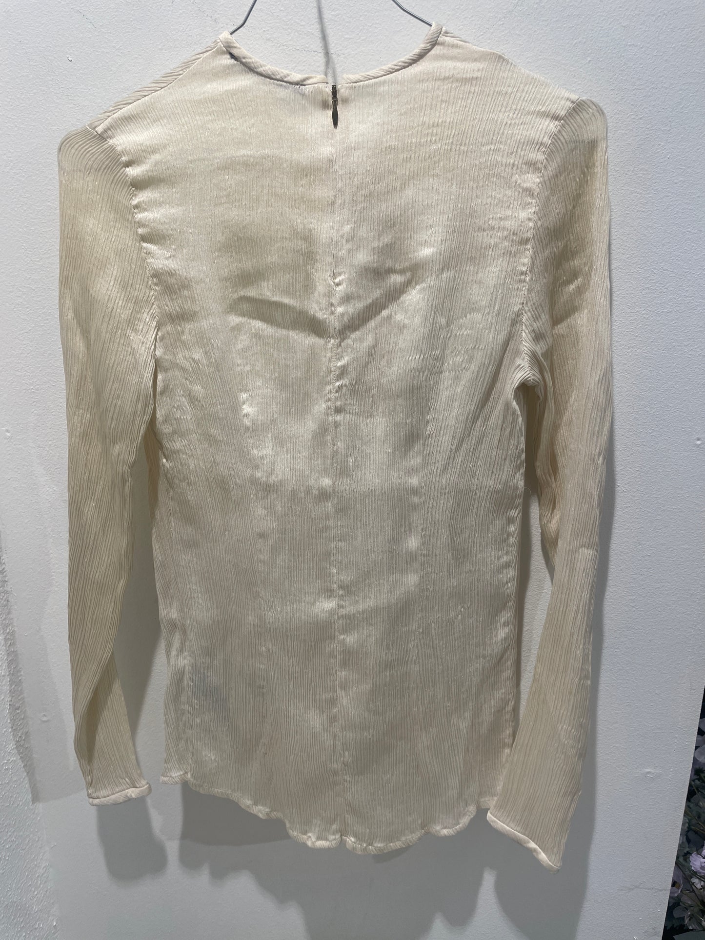 Bruuns Bazaar - crepped top - Ecru - EU34