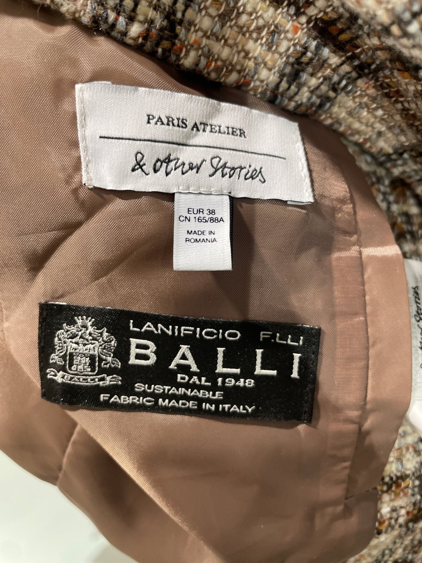 & Other Stories - tweed blazer - EU38