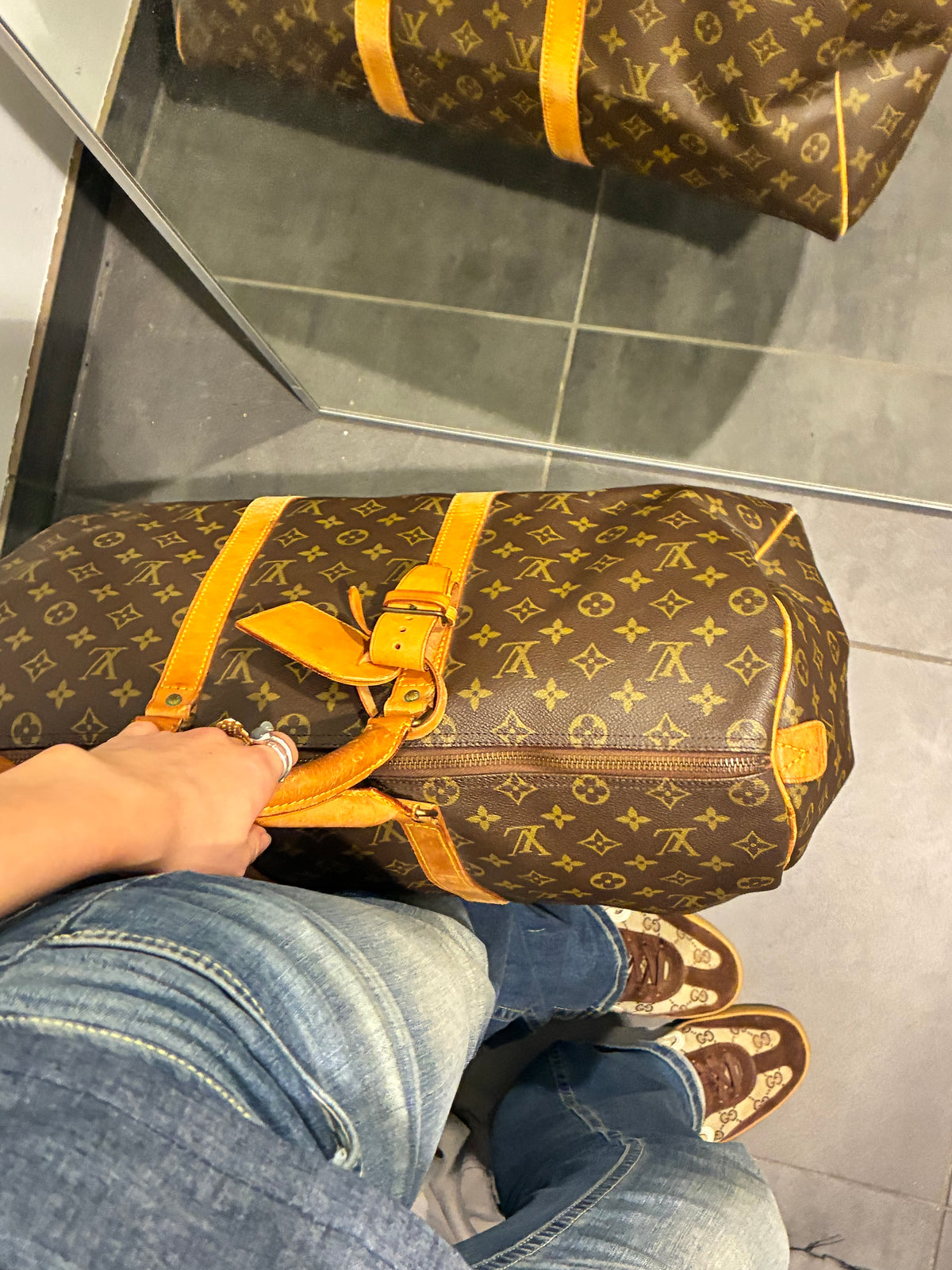 Louis Vuitton Keepall - 55 cm