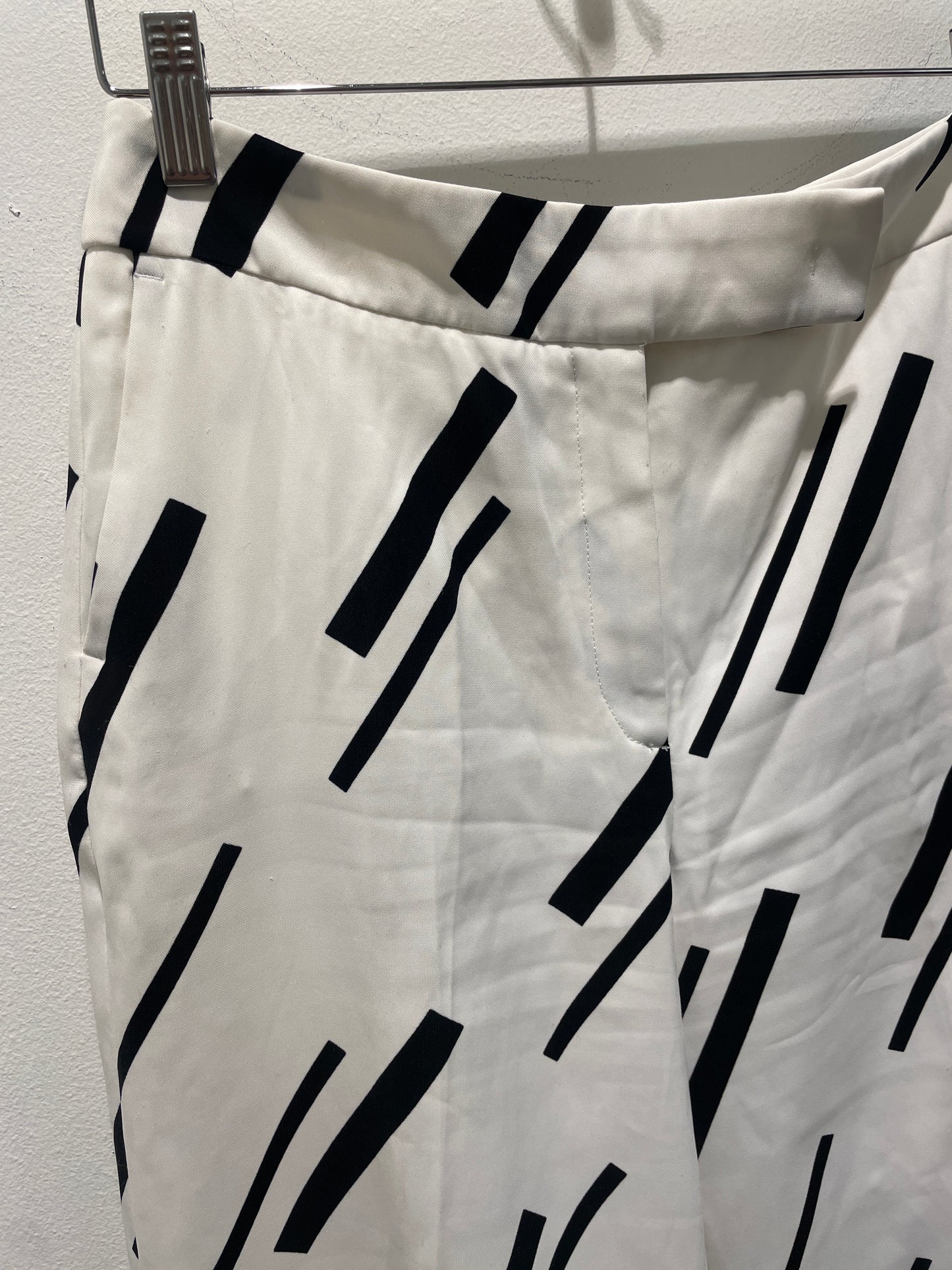 Seventy Venezia Graphic High-Waisted Trousers – Size IT42