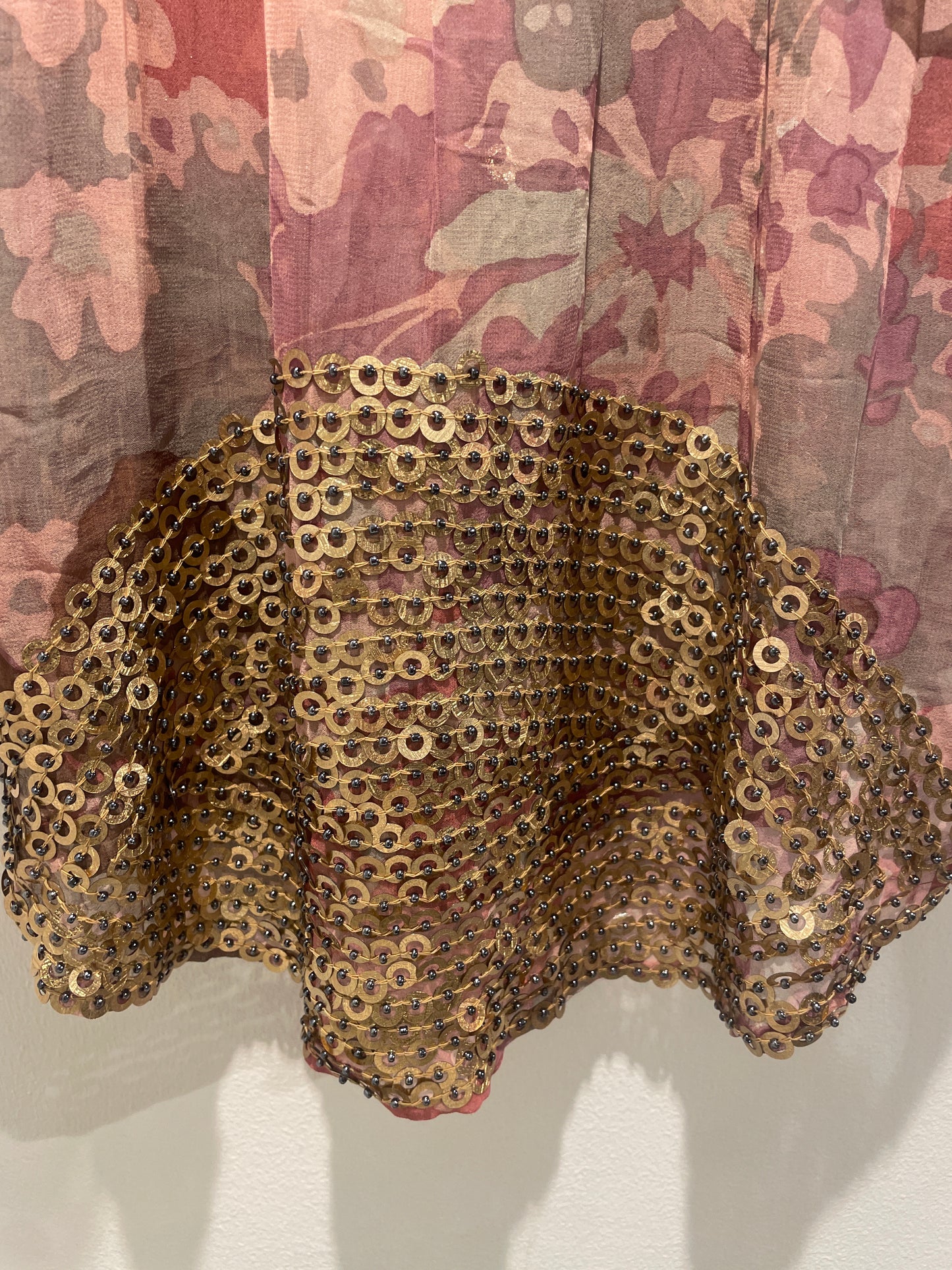 Pureheart - pure silk sequin top -  EU40