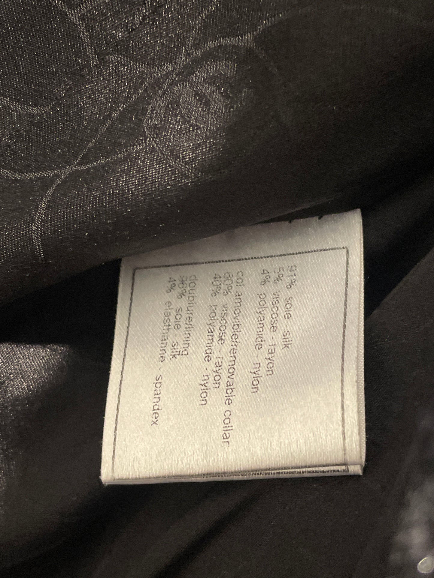 Chanel Jacket – Black - EU38