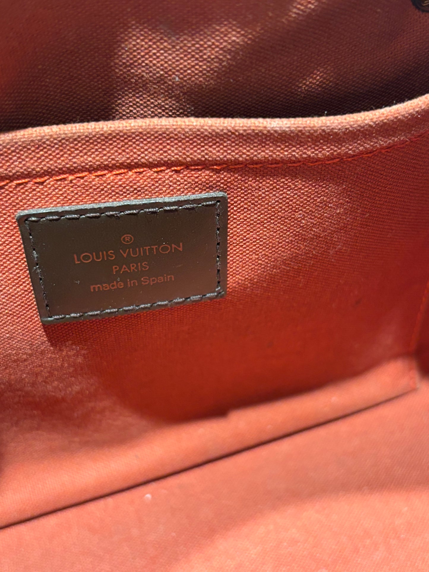 Louis Vuitton Ribera – Damier Ebene Logo Canvas