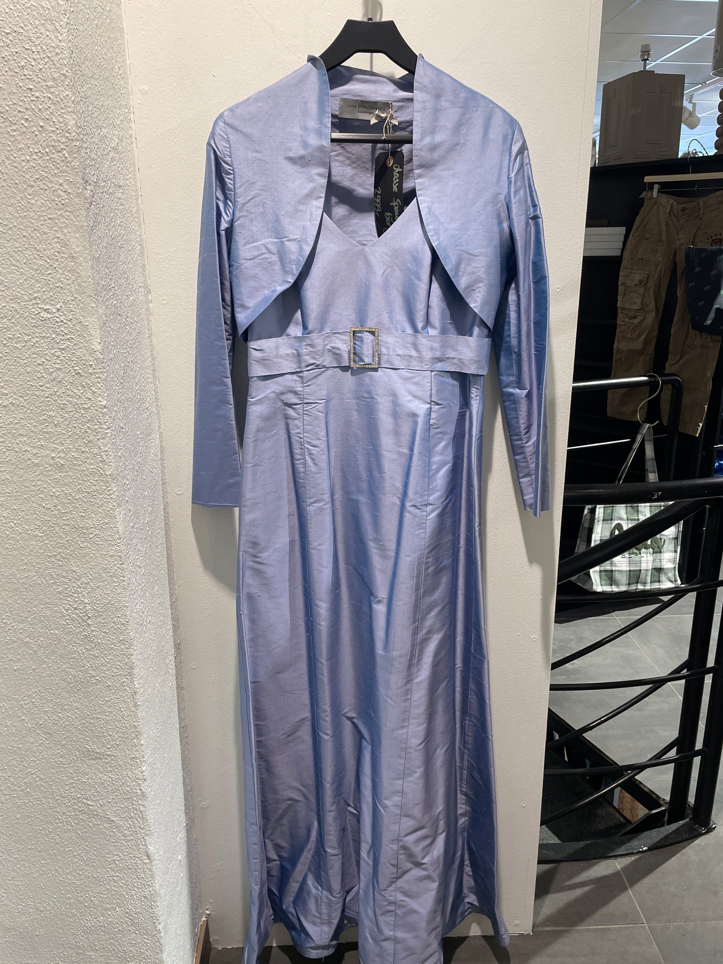 Lasse Spangenberg Set - blue silk - Size M/L