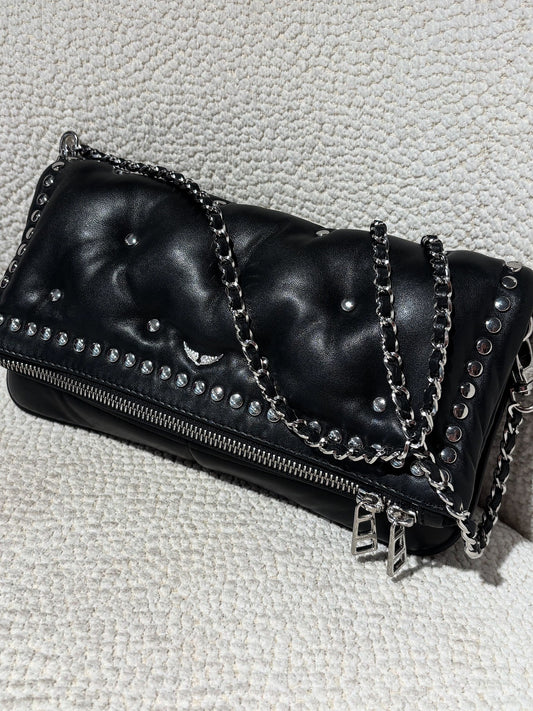 Zadig & Voltaire Bag - Puffy Leather & Silver Hardware