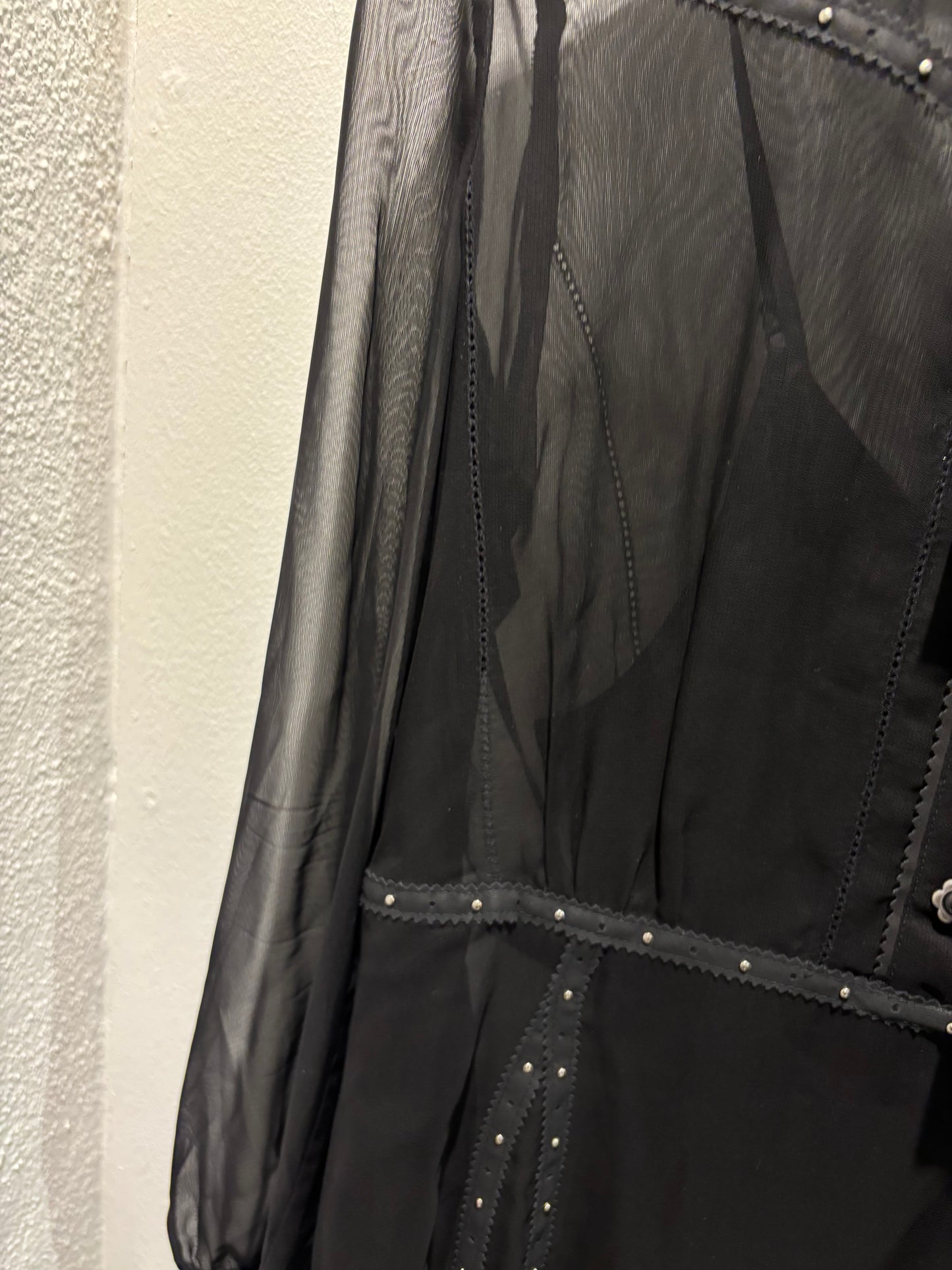 Coach - unique vegan silk dress -  Sz 2 /XS